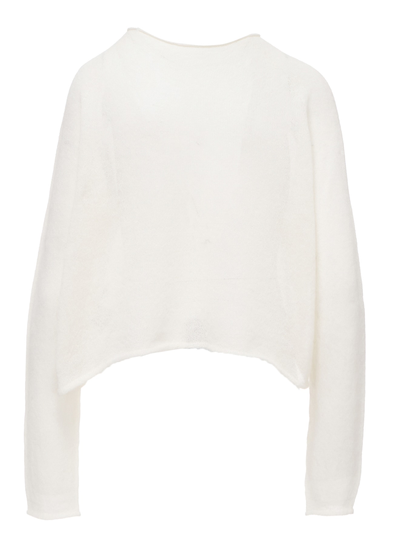 BABY ALPACA SHORT PULLOVER KNIT