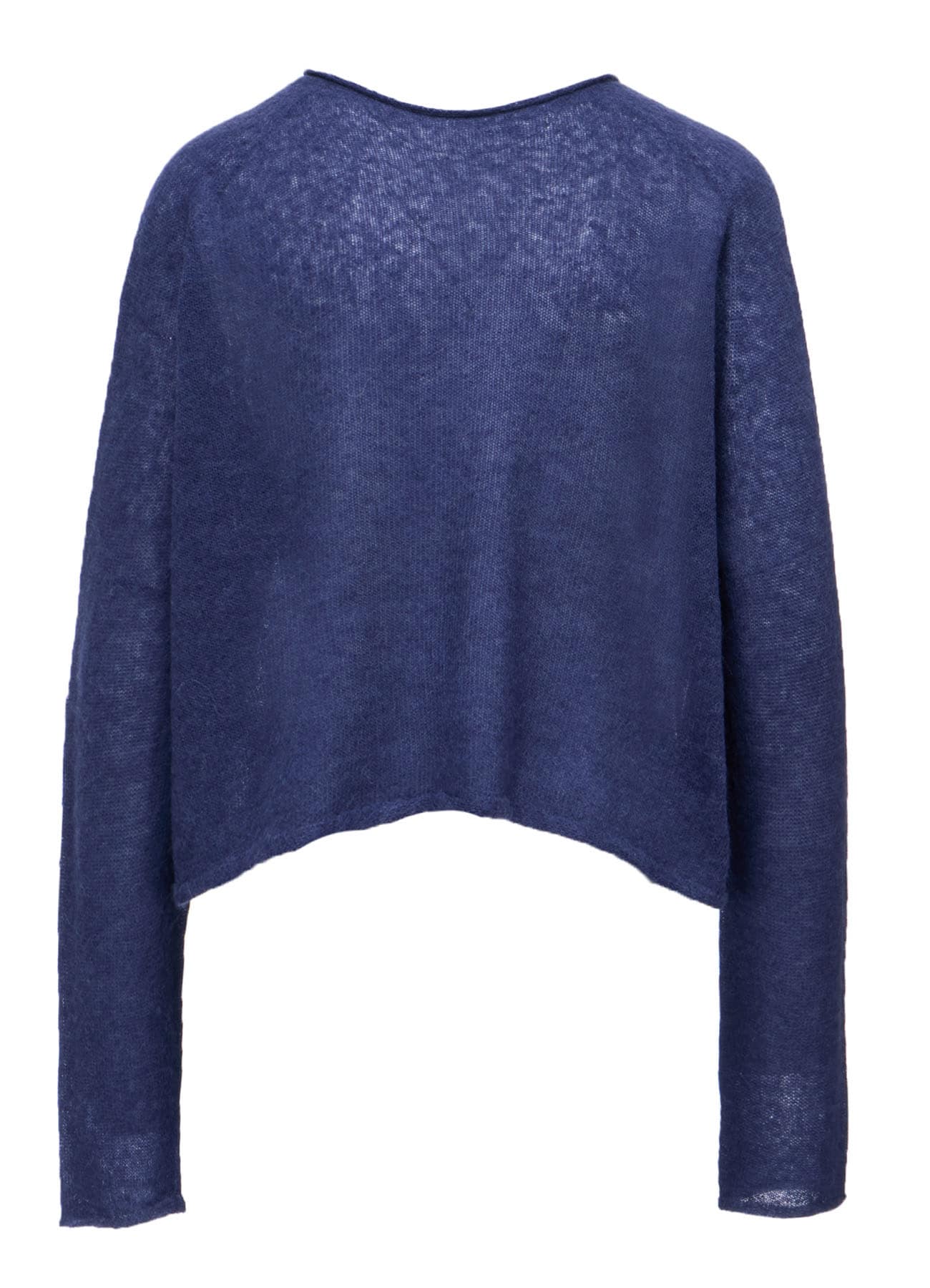 BABY ALPACA SHORT PULLOVER KNIT