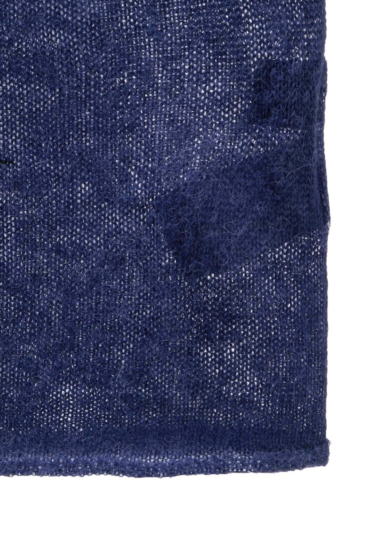 BABY ALPACA SHORT PULLOVER KNIT