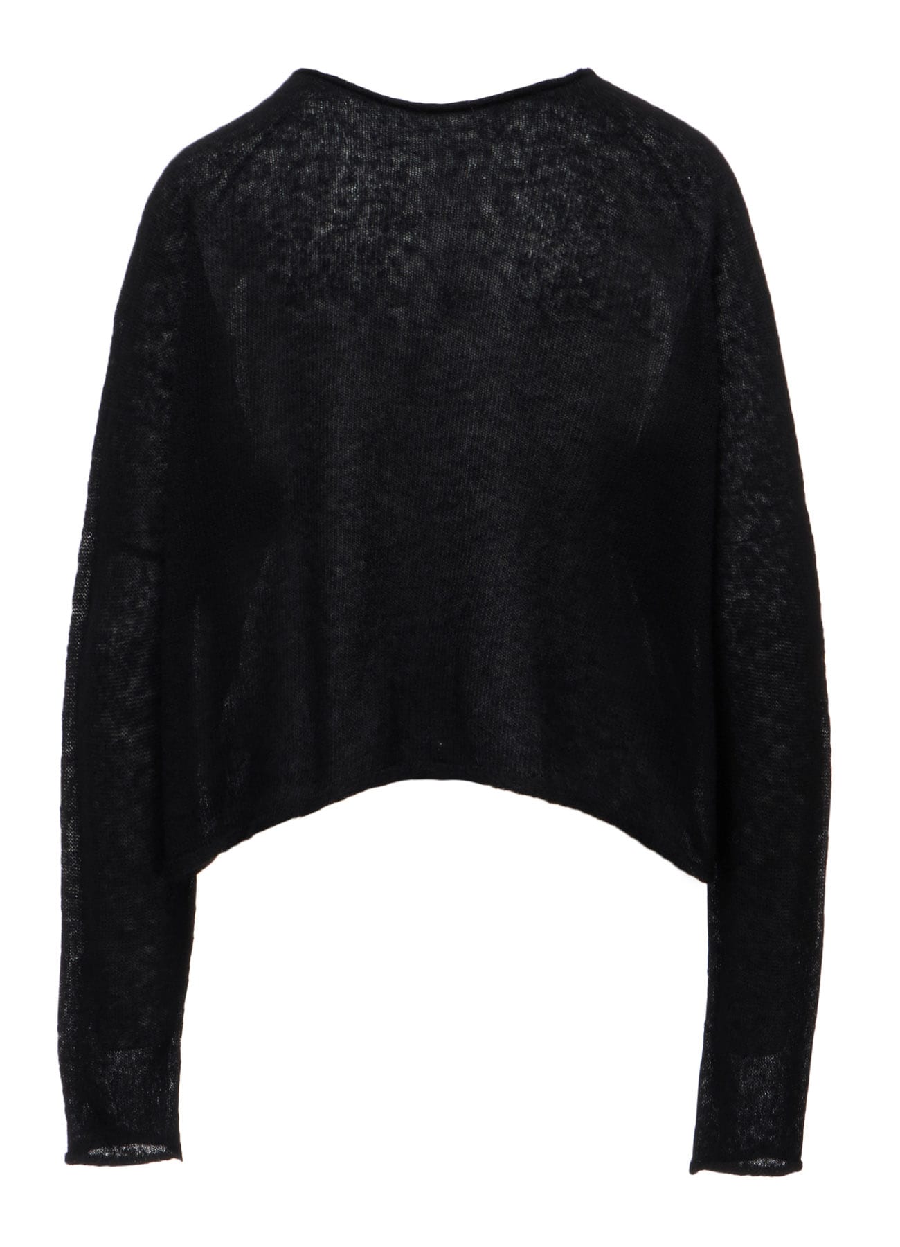 BABY ALPACA SHORT PULLOVER KNIT
