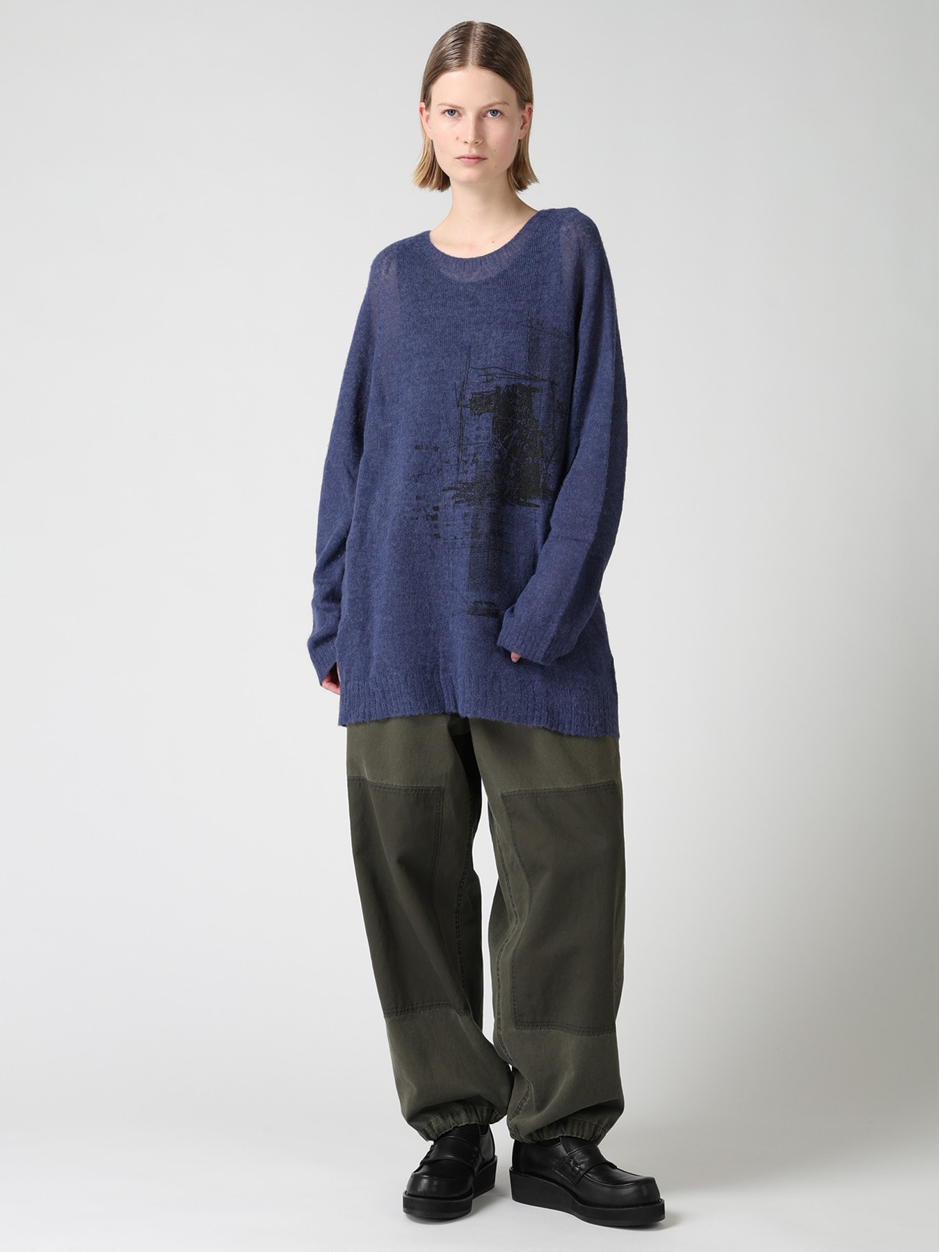 BABY ALPACA PULLOVER KNIT