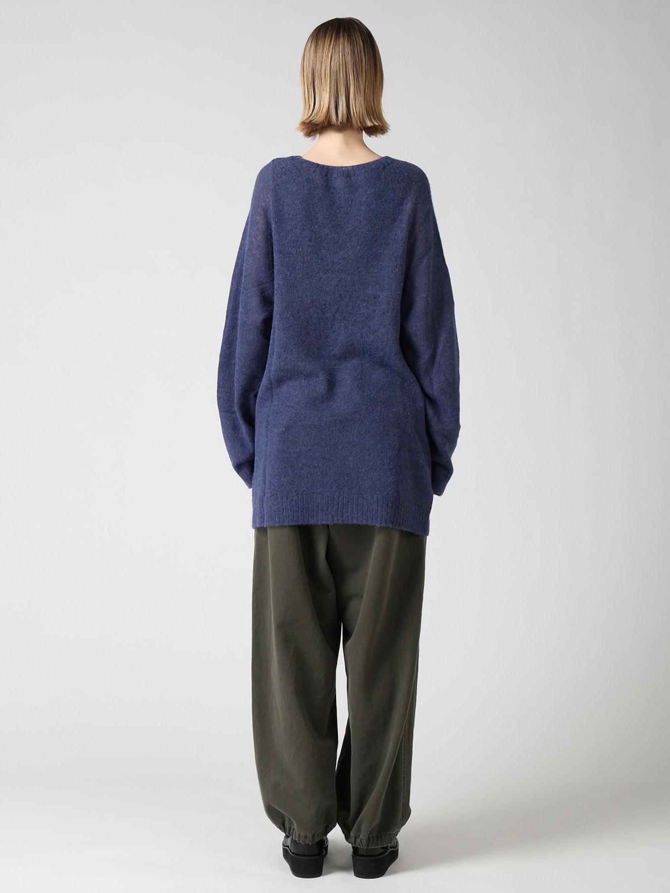 BABY ALPACA PULLOVER KNIT