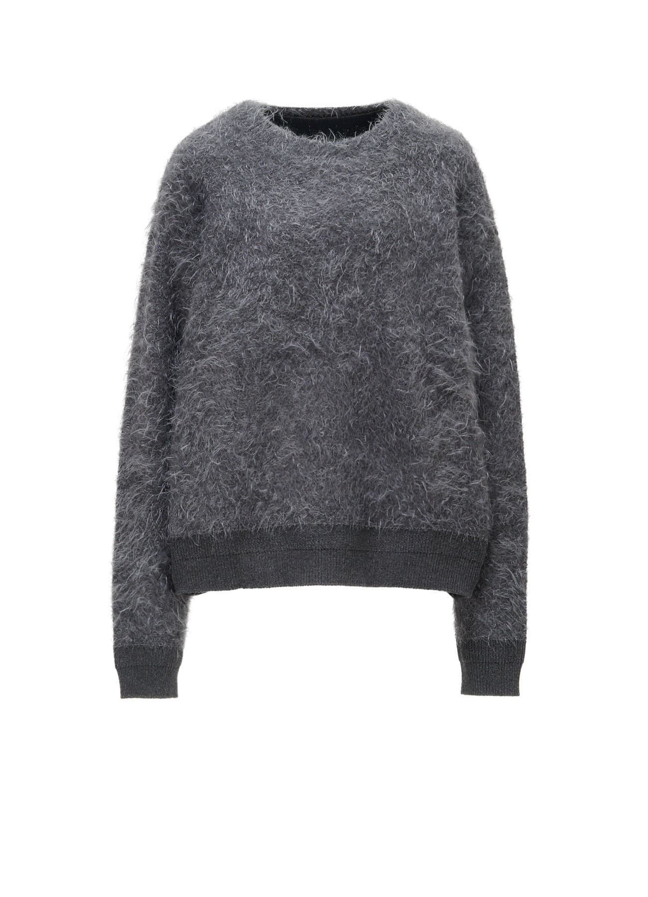 MOHAIR SHAGGY KNIT PULLOVER