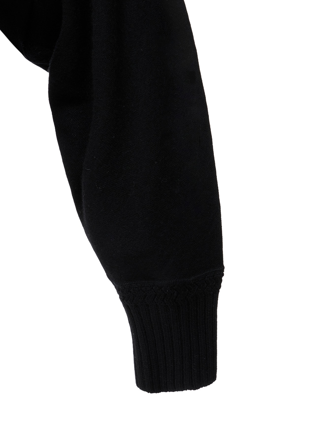 ROUND YOKE ARRANGED CARDIGAN