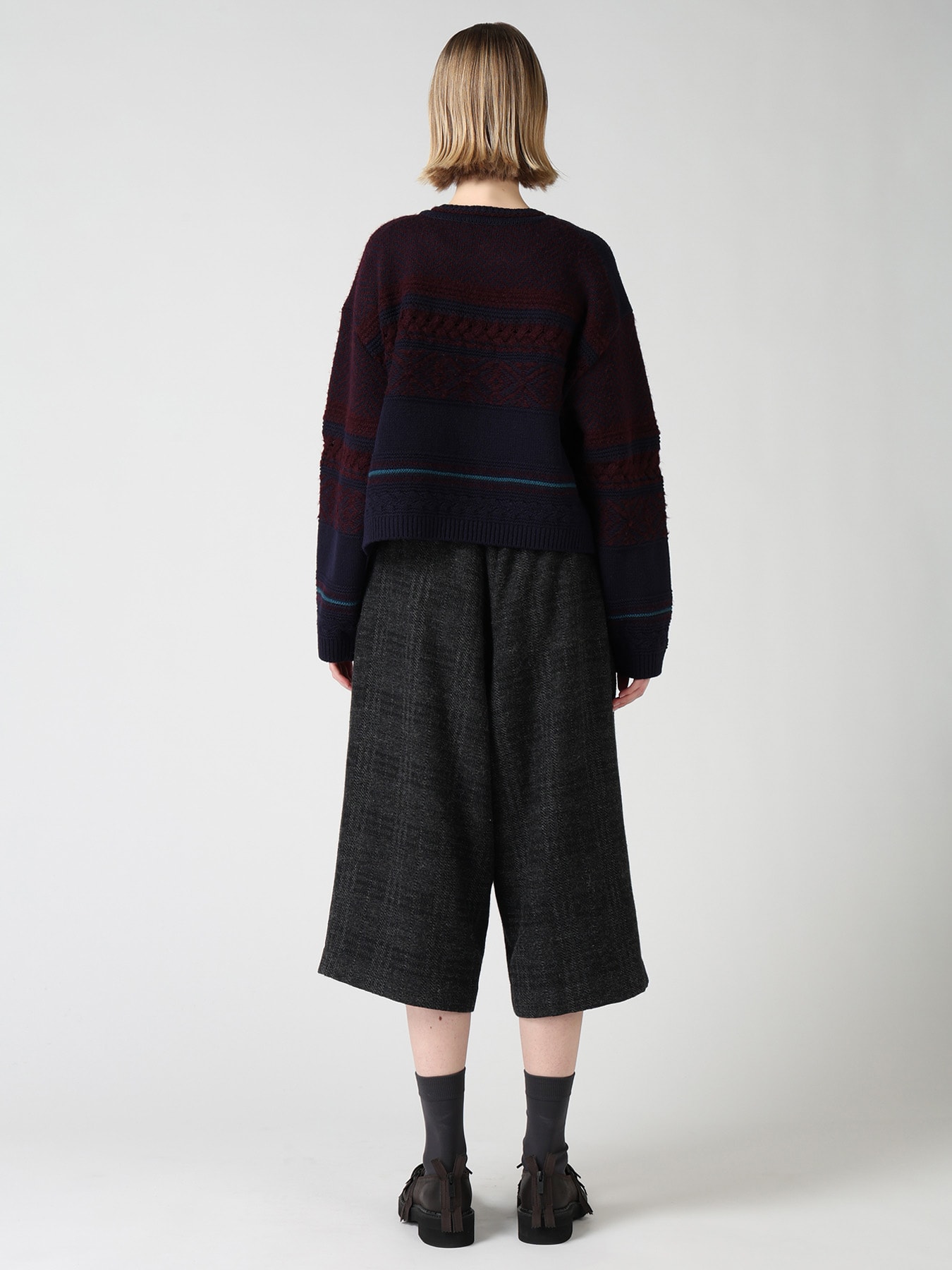 TYROLEAN JACQUARD CARDIGAN