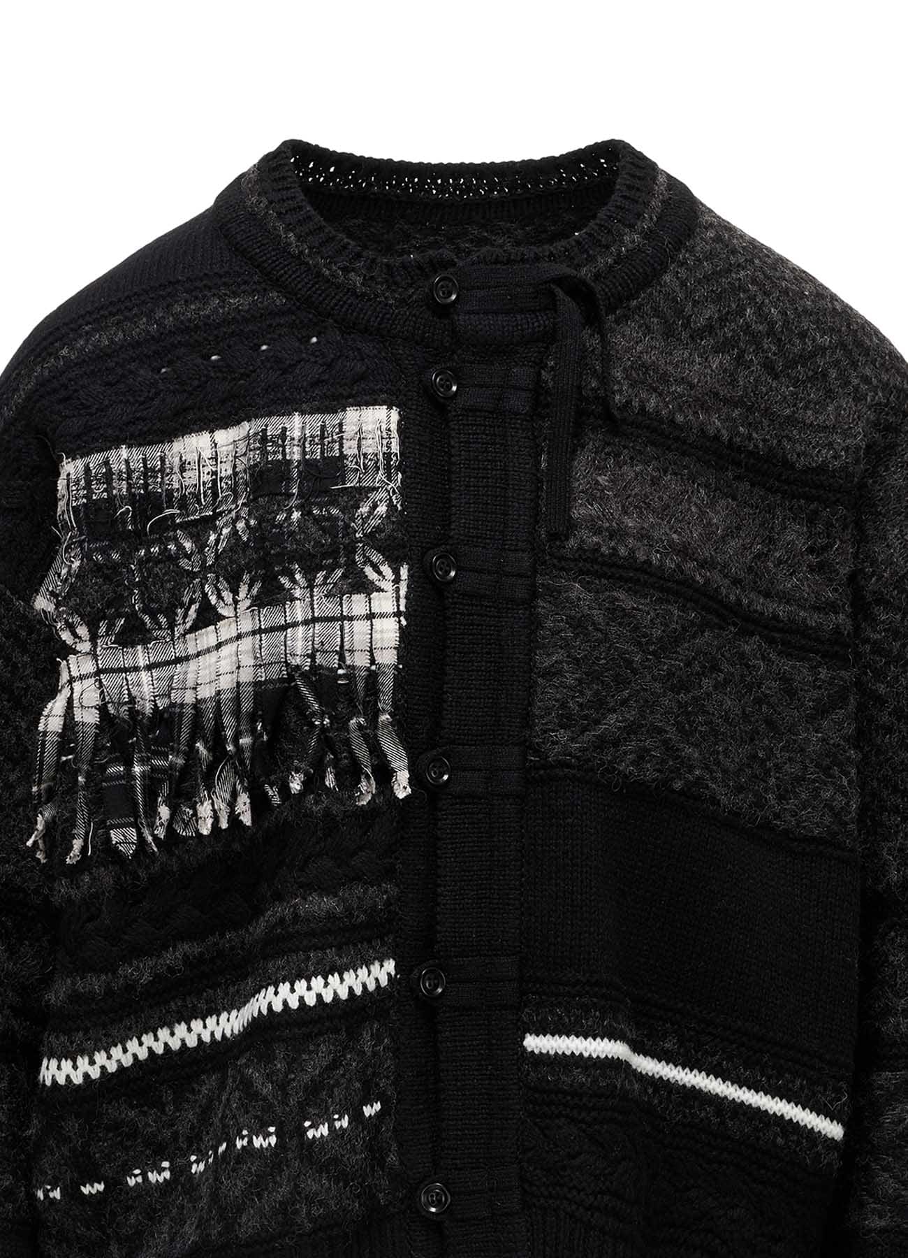 TYROLEAN JACQUARD CARDIGAN
