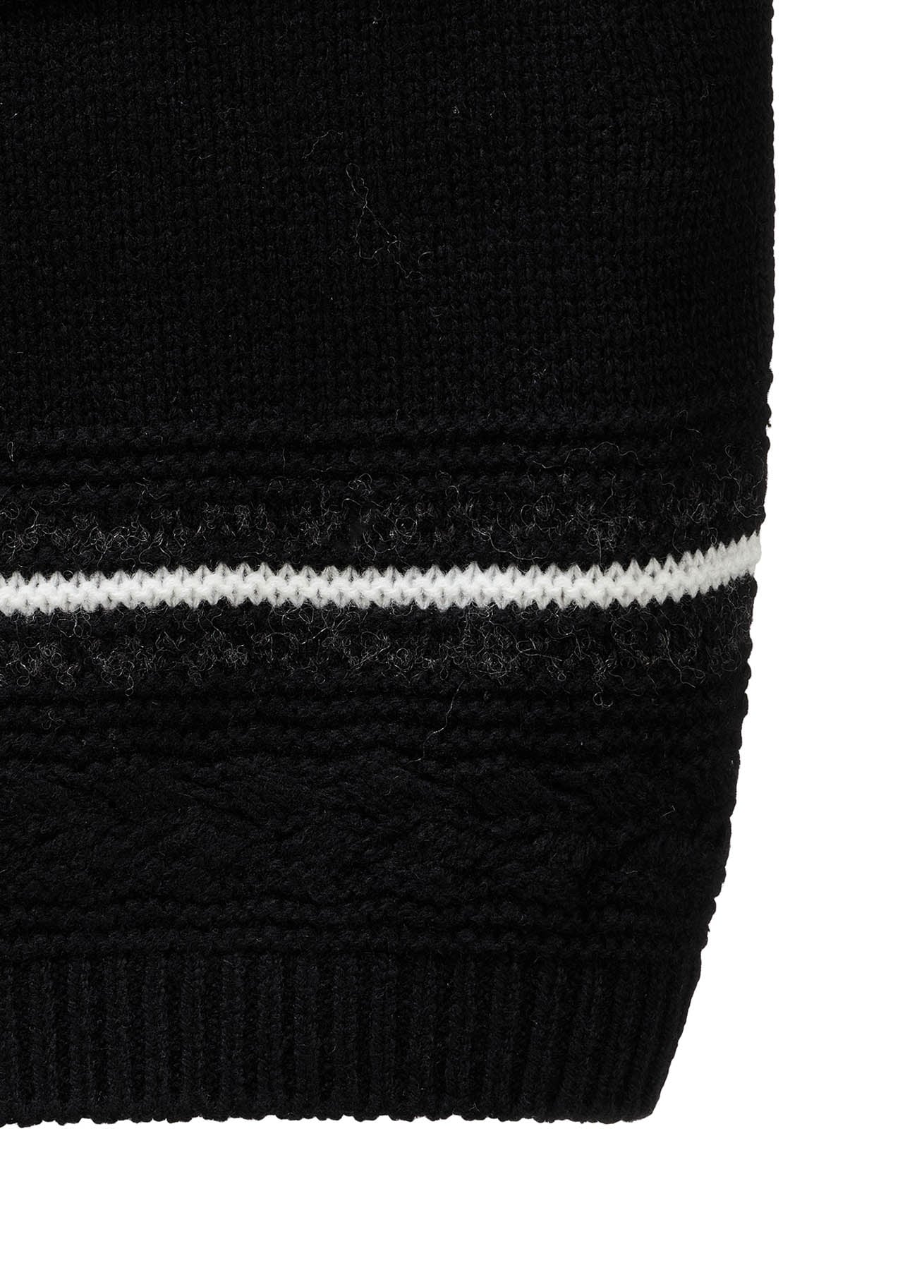 TYROLEAN JACQUARD CARDIGAN