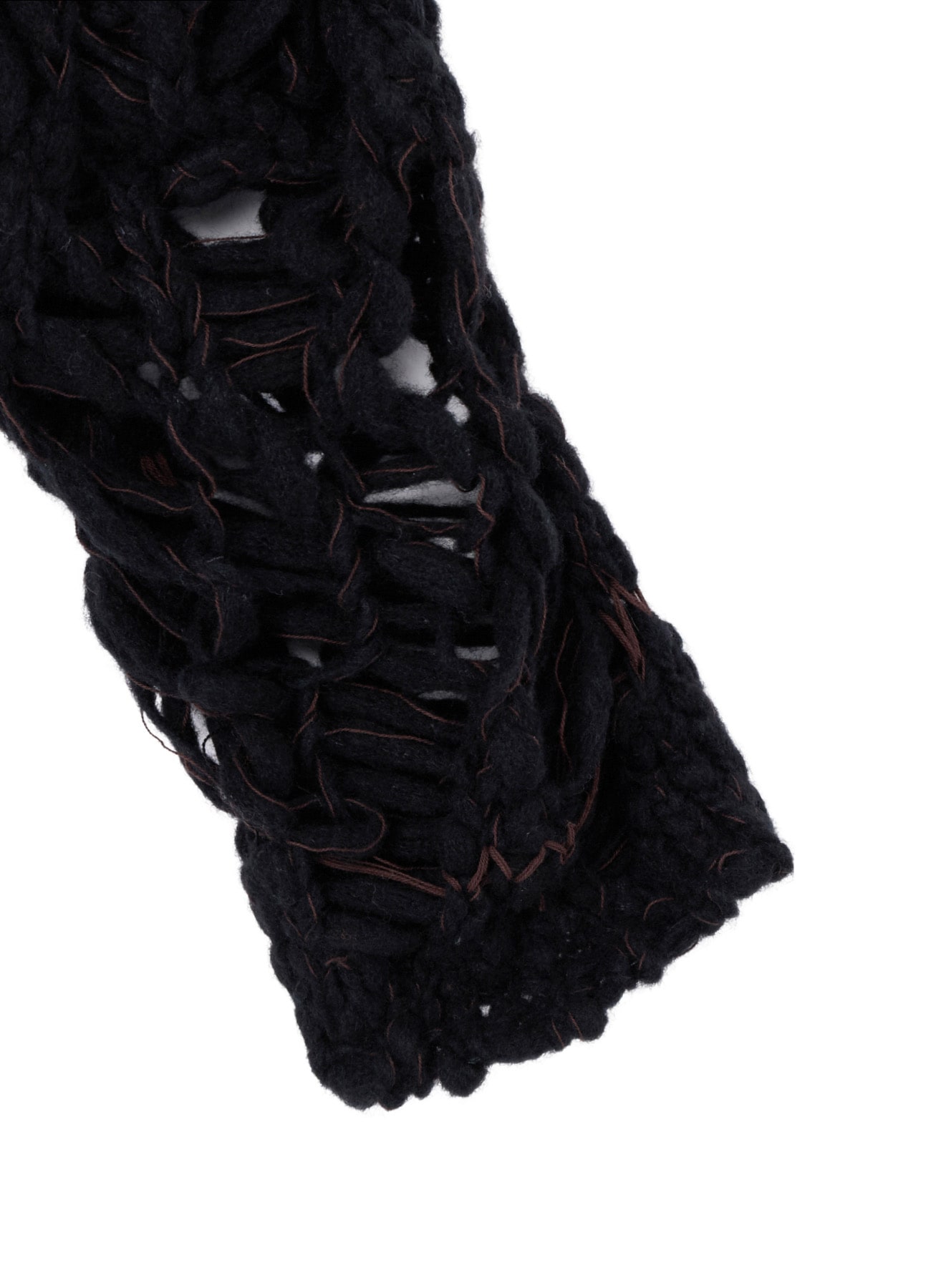 SUPER CHUNKY DISTORTED SLUB PULLOVER