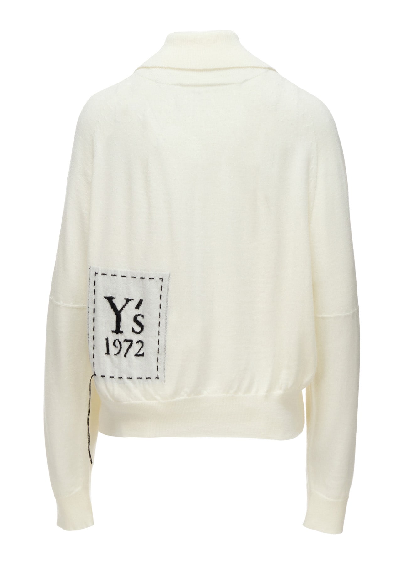 WOOL INTARSIA Y's LOGO CARDIGAN