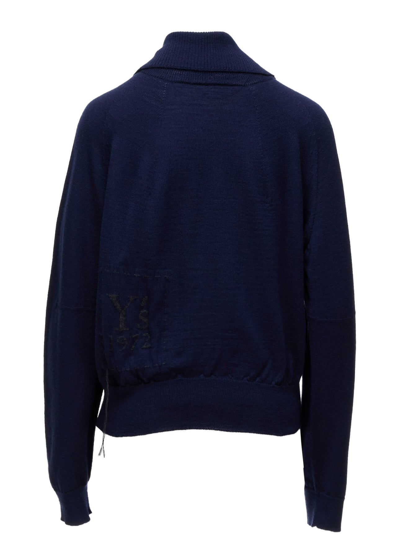 WOOL INTARSIA Y's LOGO CARDIGAN