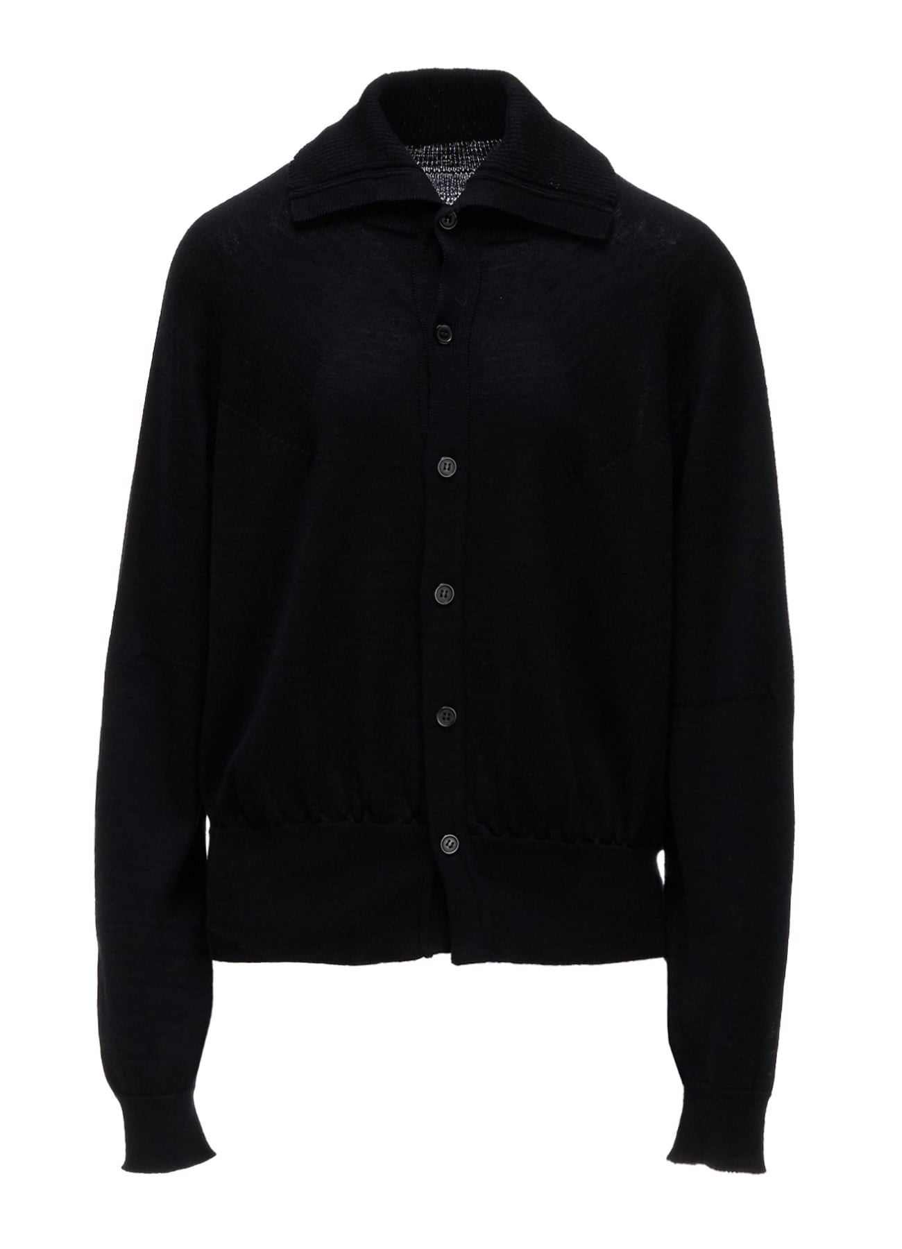 WOOL INTARSIA Y's LOGO CARDIGAN