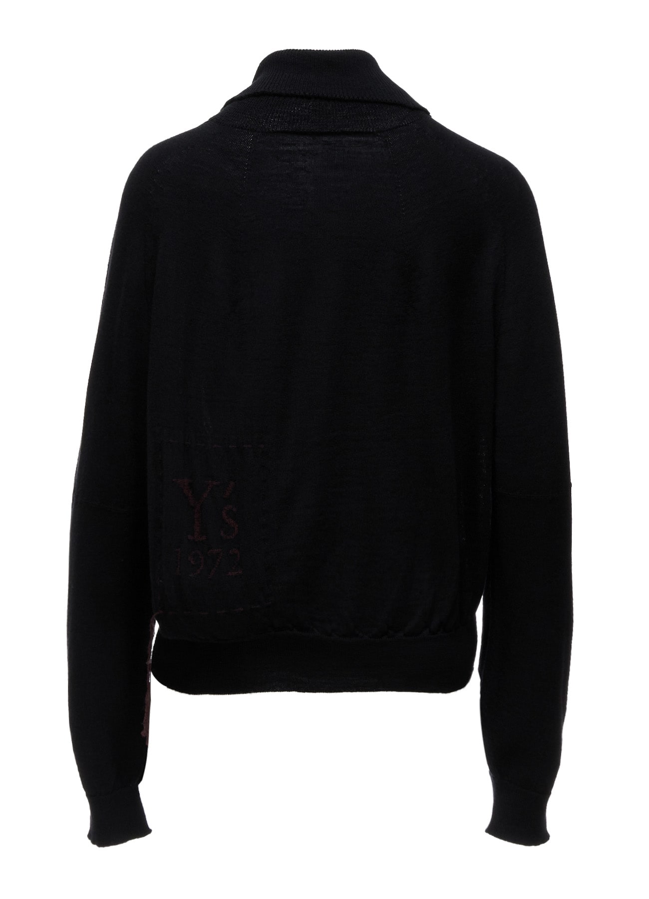 WOOL INTARSIA Y's LOGO CARDIGAN