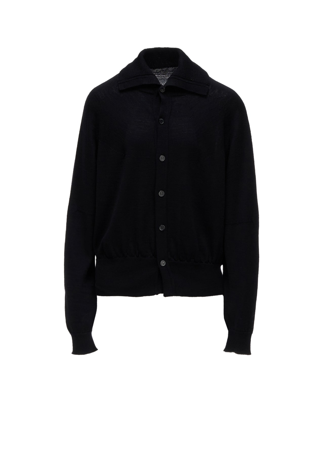 WOOL INTARSIA Y's LOGO CARDIGAN