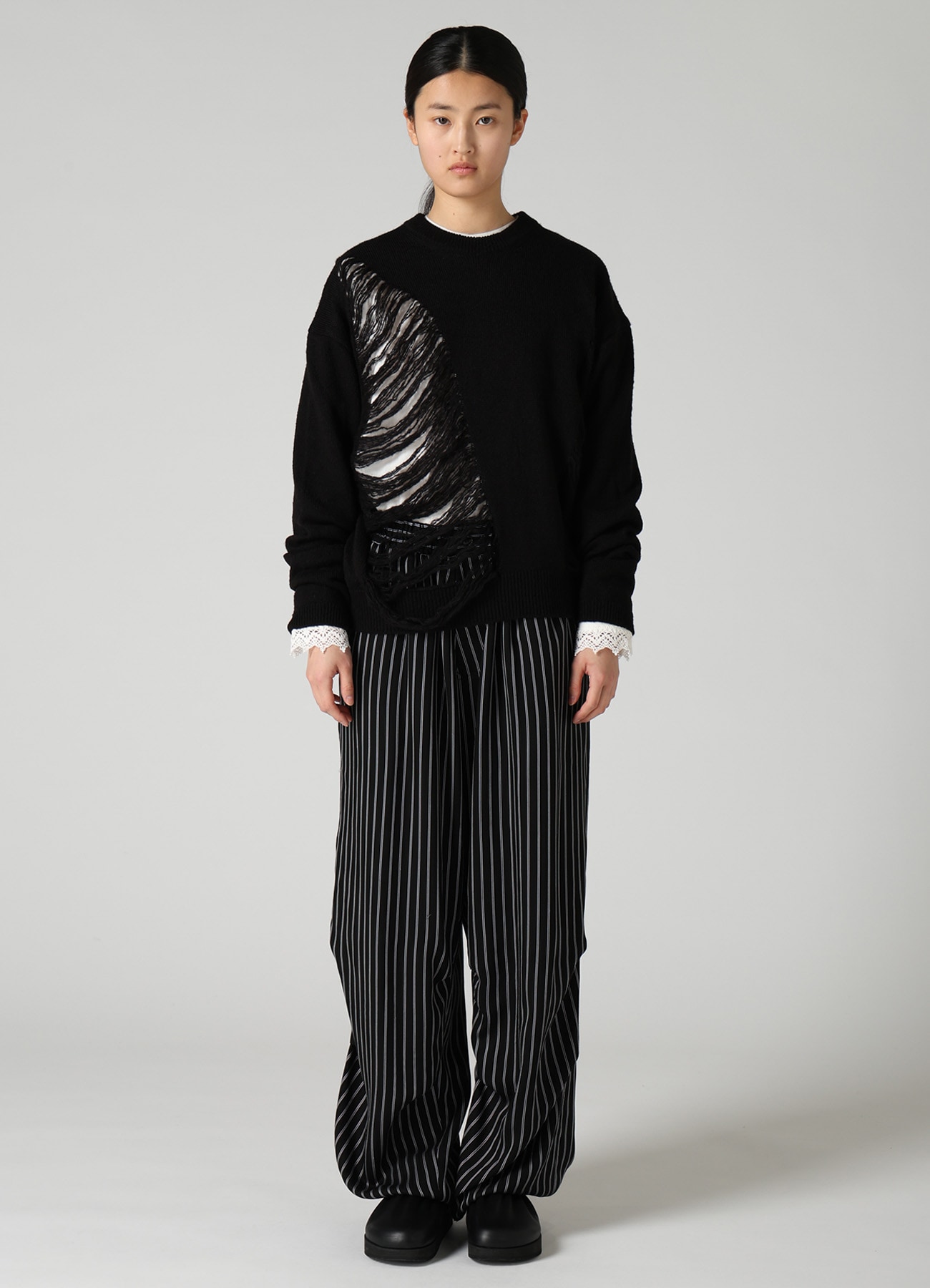 8G JERSEY DAMAGED KNIT
