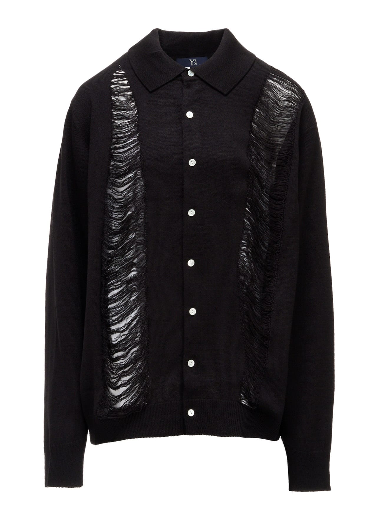 12G JERSEY DAMAGED CARDIGAN
