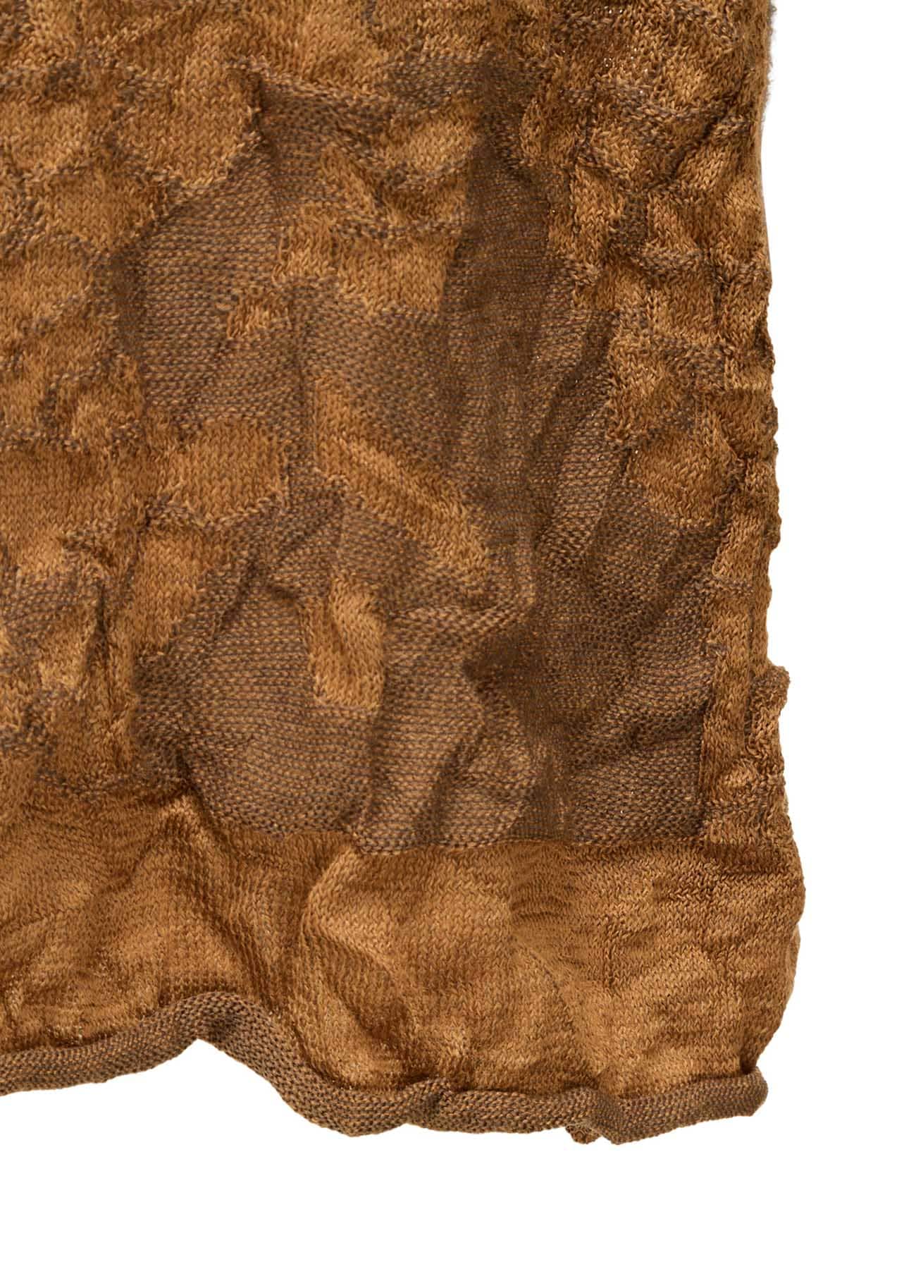 CRACKED PATTERN LINKS BIG PULLOVER