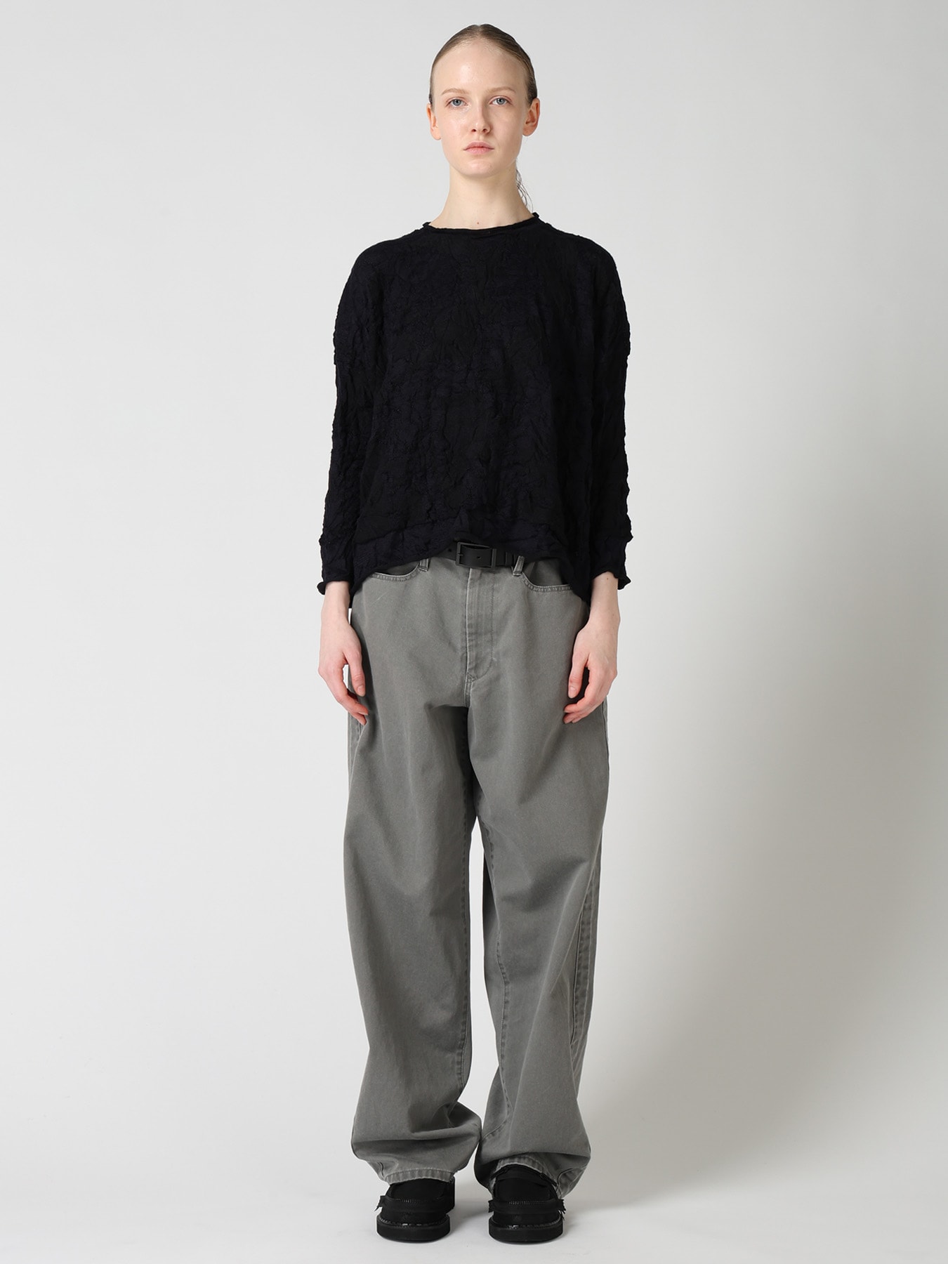 CRACKED PATTERN LINKS BIG PULLOVER