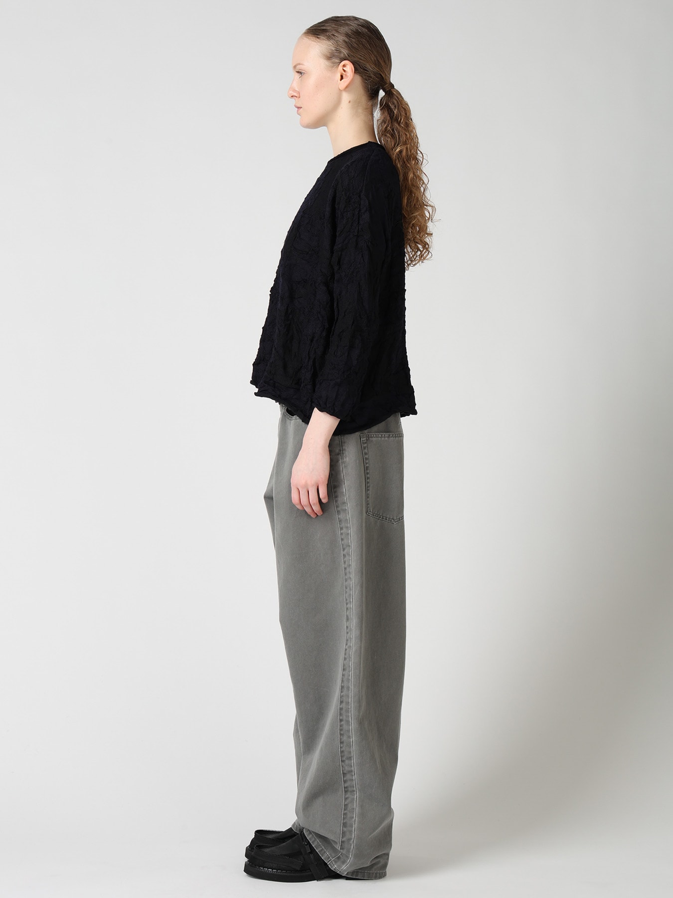 CRACKED PATTERN LINKS BIG PULLOVER