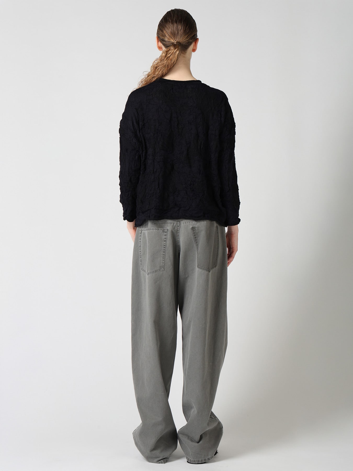 CRACKED PATTERN LINKS BIG PULLOVER