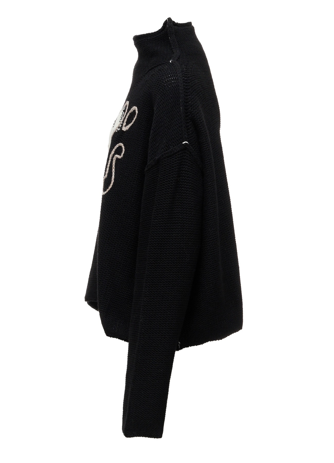 Y's LOGO KNIT PULLOVER