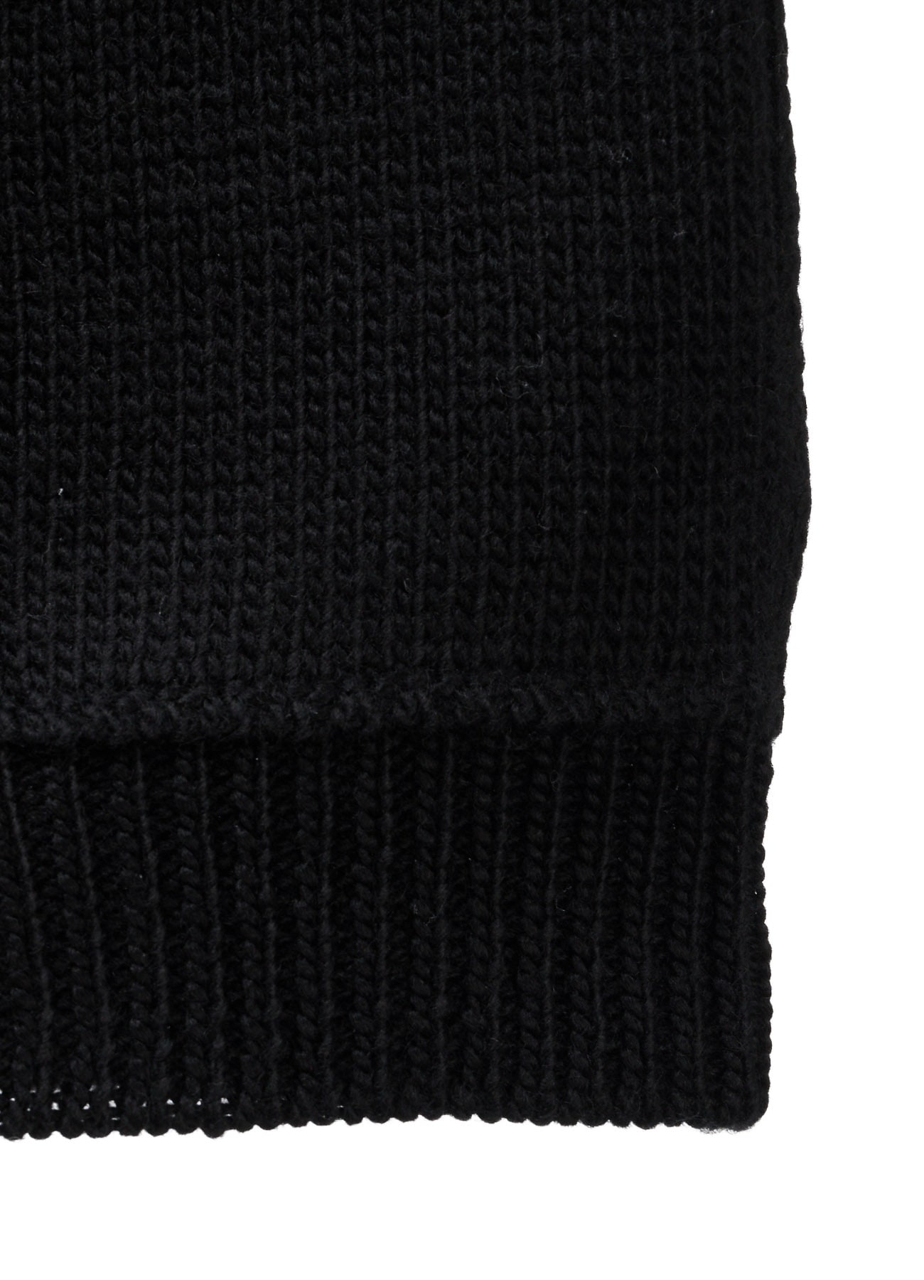 WOOL JERSEY INTARSIA PULLOVER