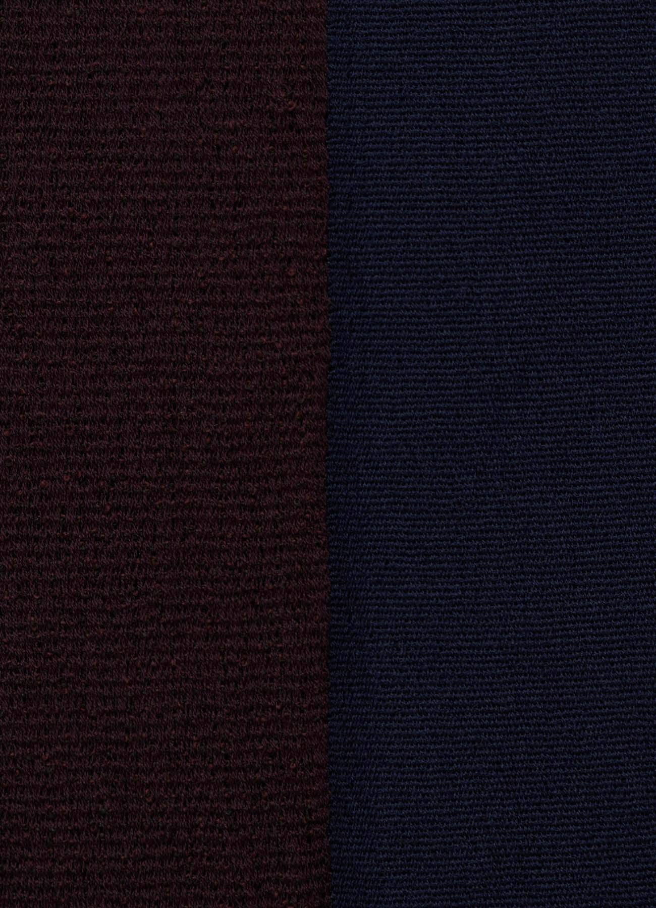 WOOL PLAIN WEAVE DOUBLE LAYER SCARF