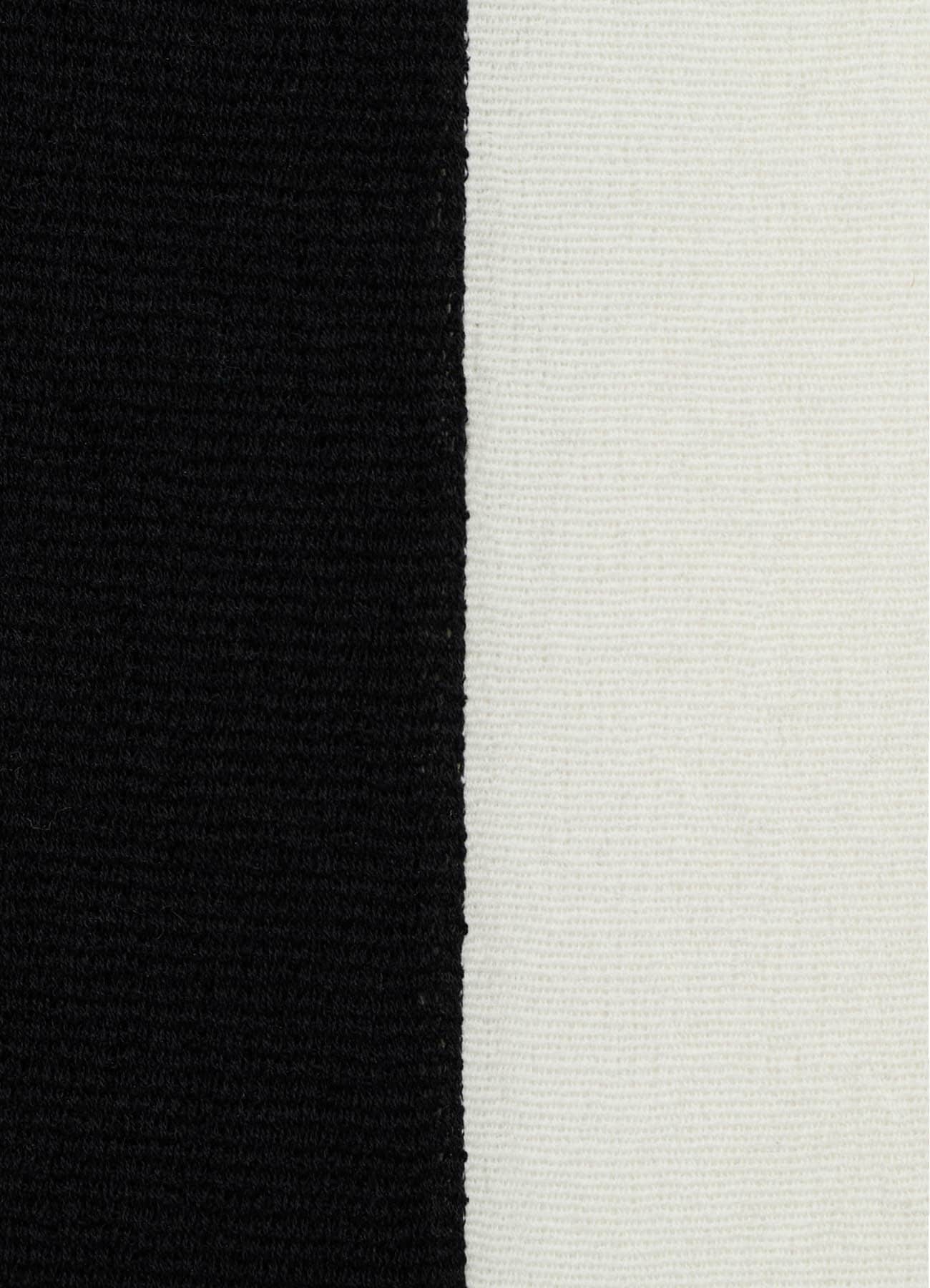 WOOL PLAIN WEAVE DOUBLE LAYER SCARF
