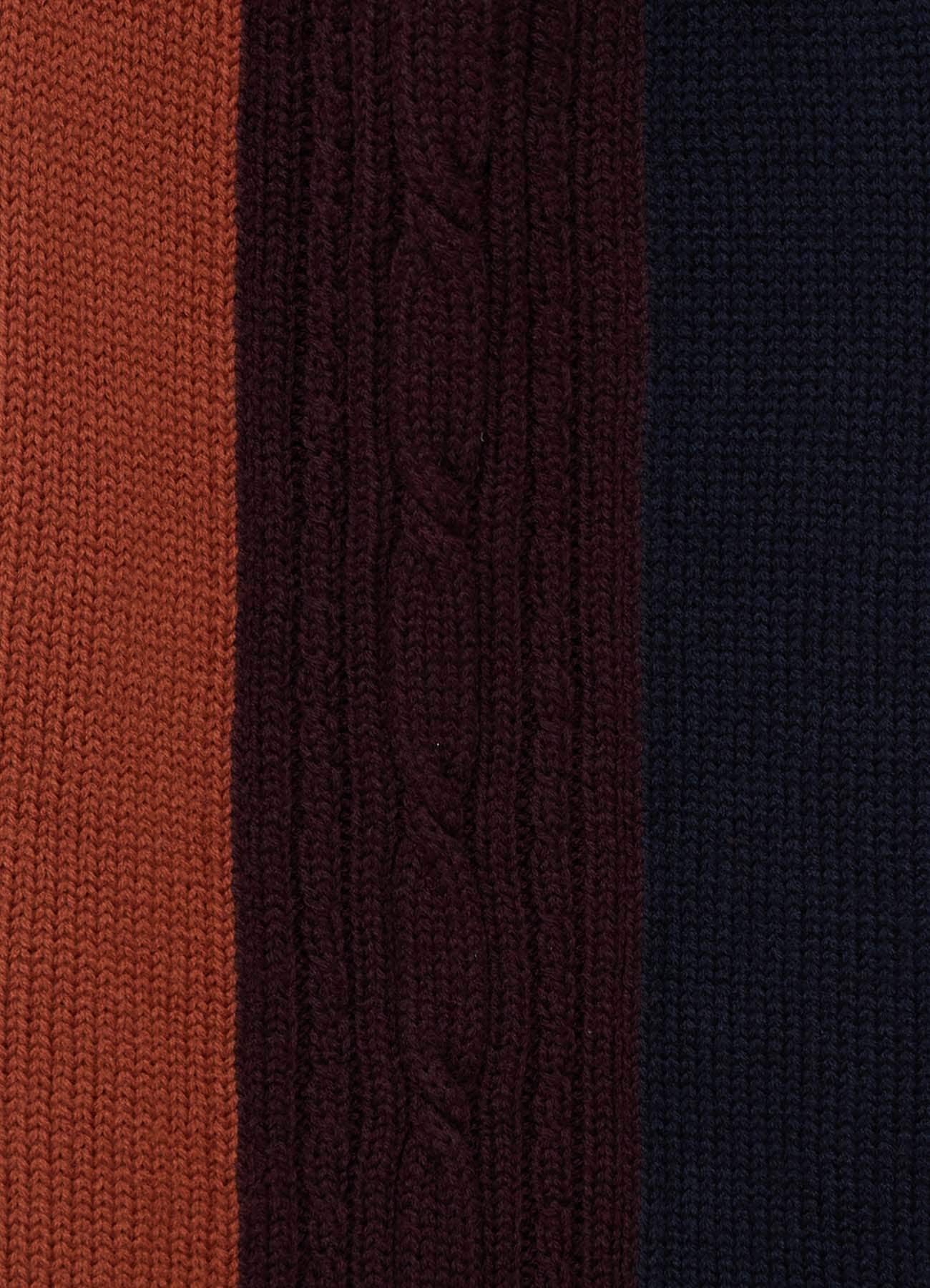 WOOL BRAIDED SCARF