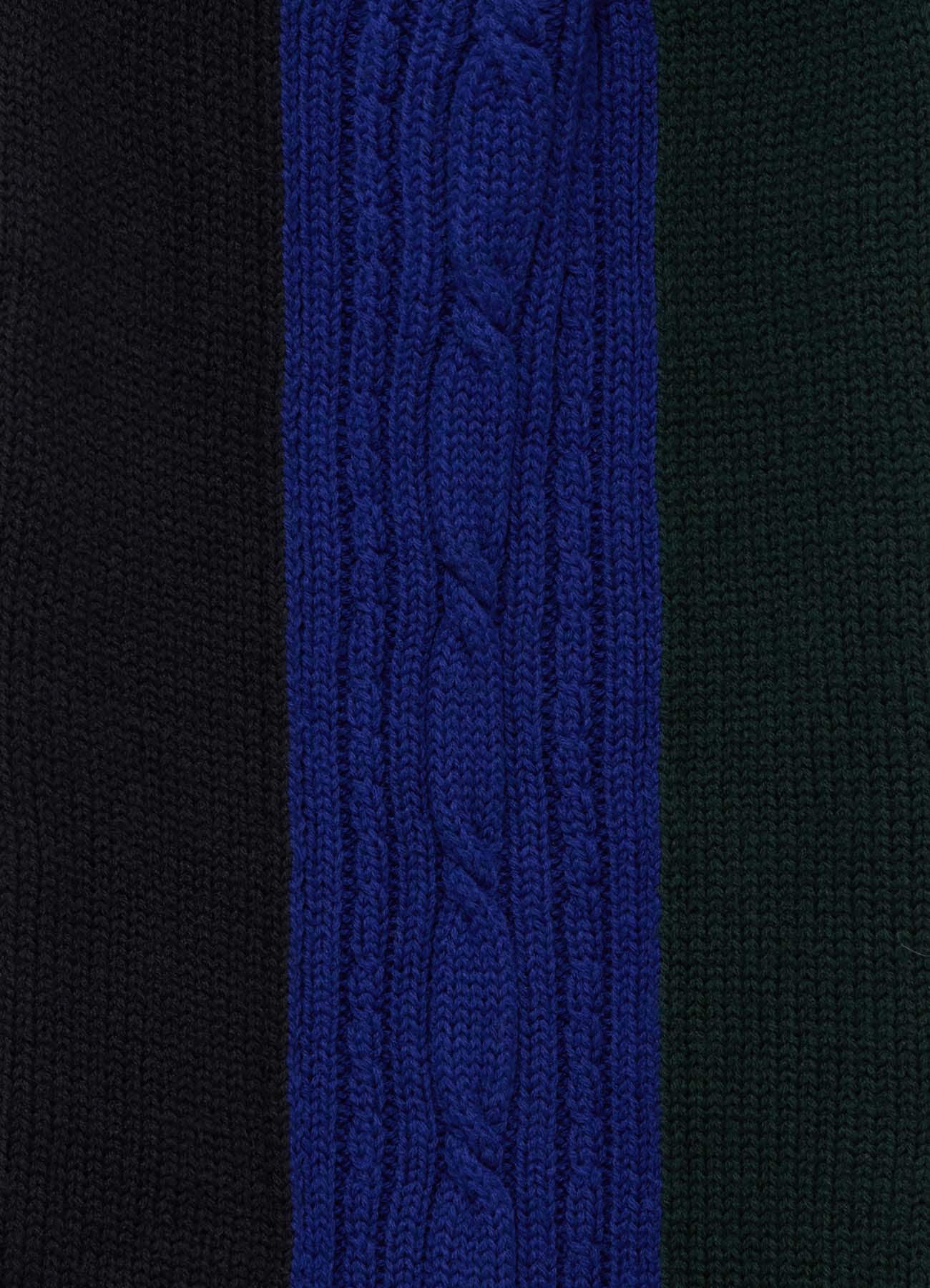 WOOL BRAIDED SCARF
