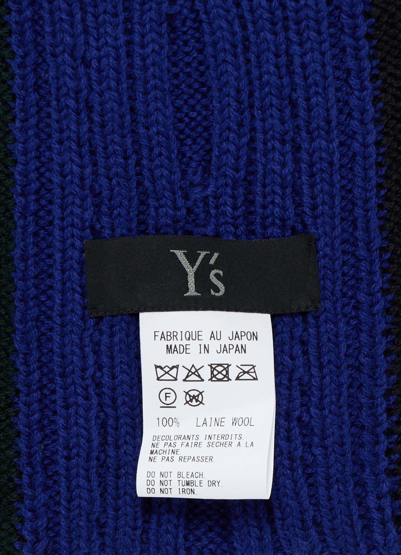 WOOL BRAIDED SCARF