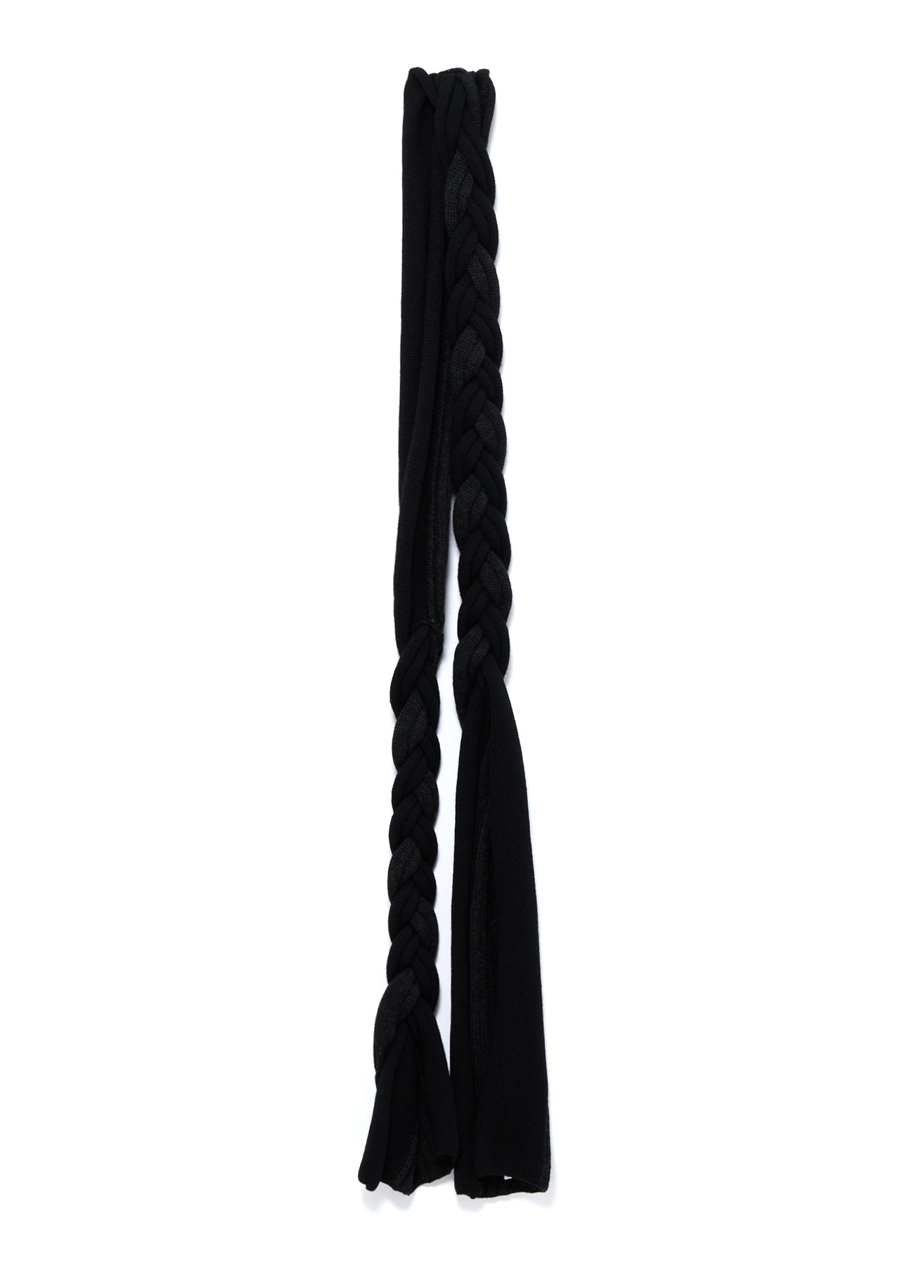 WOOL BRAIDED SCARF