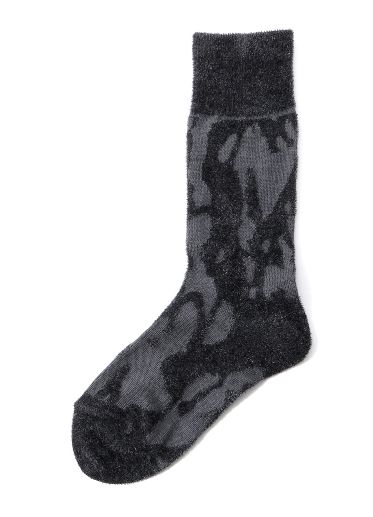 SMOKE PATTERN JACQUARD CHENILLE SOCKS