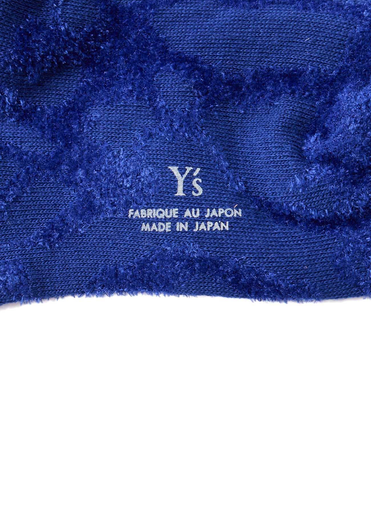 SMOKE PATTERN JACQUARD CHENILLE SOCKS