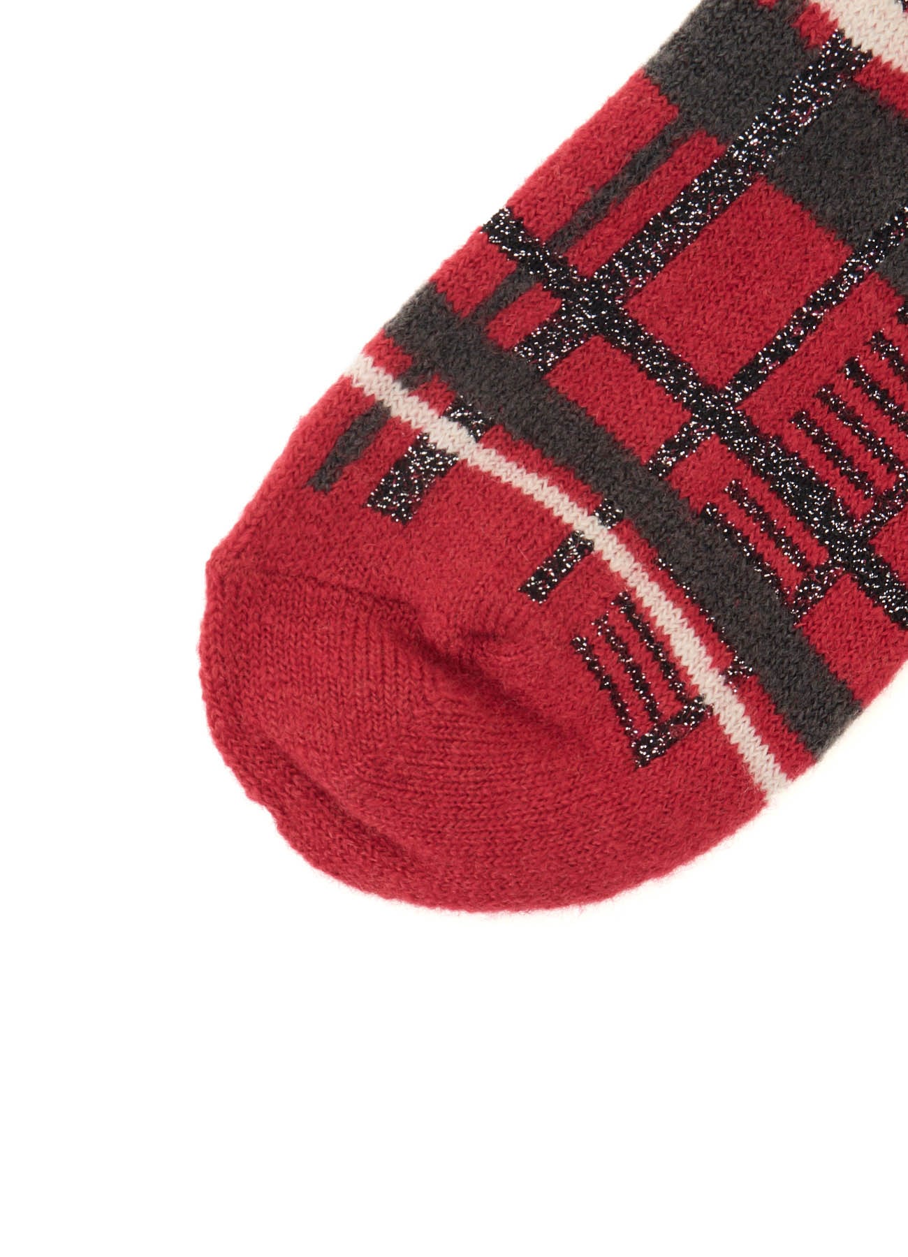 PLAID JACQUARD SOCKS
