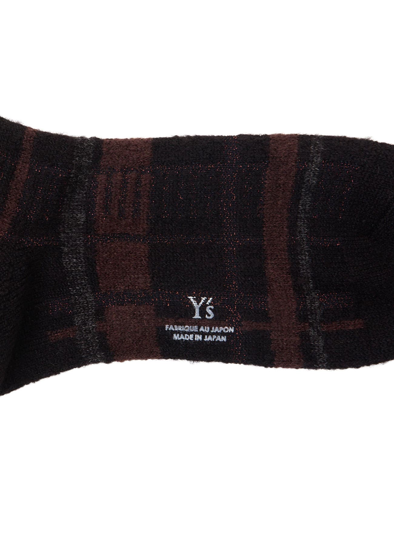 PLAID JACQUARD SOCKS