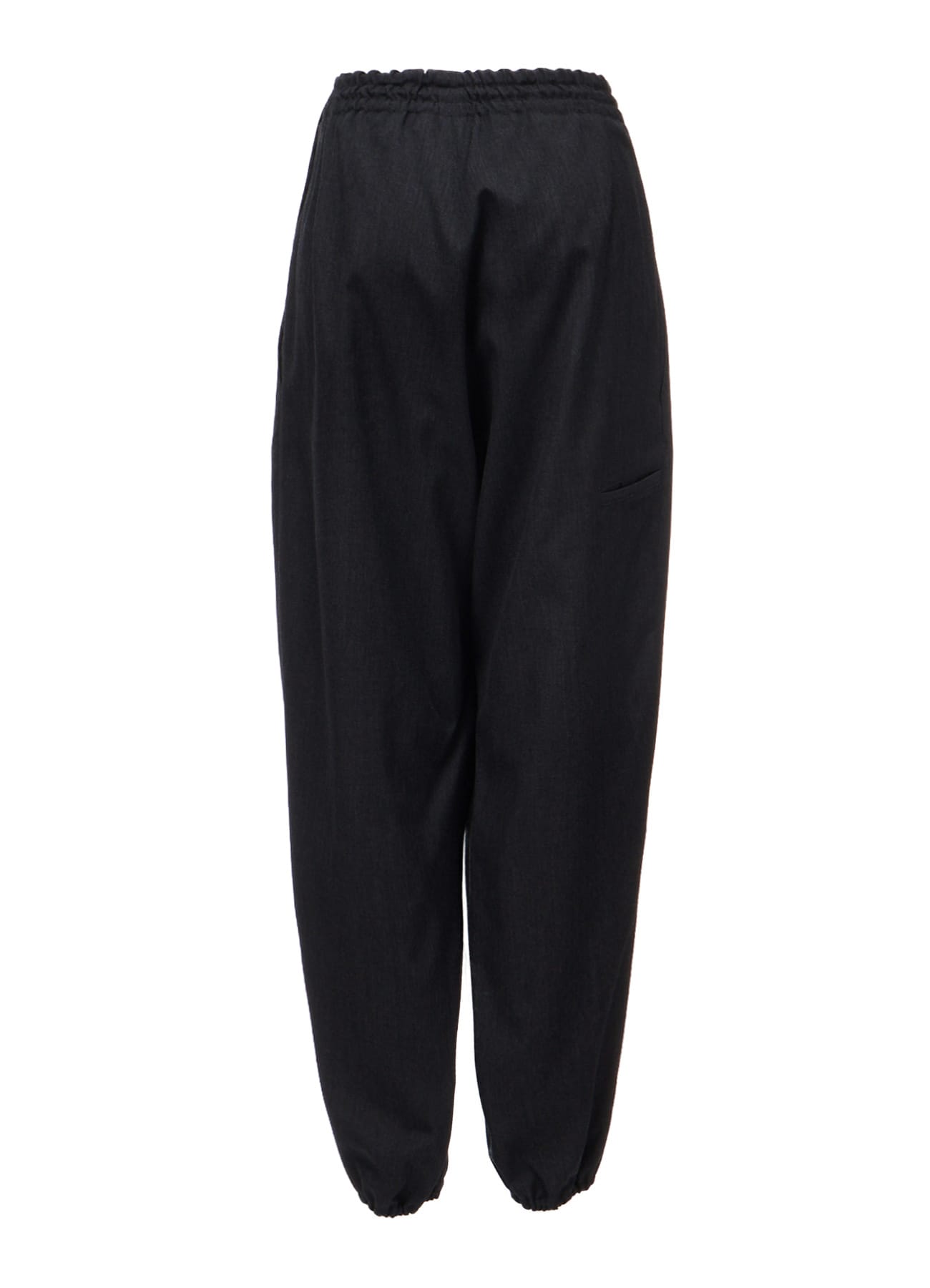 WOOL GABARDINE JOGGER PANTS