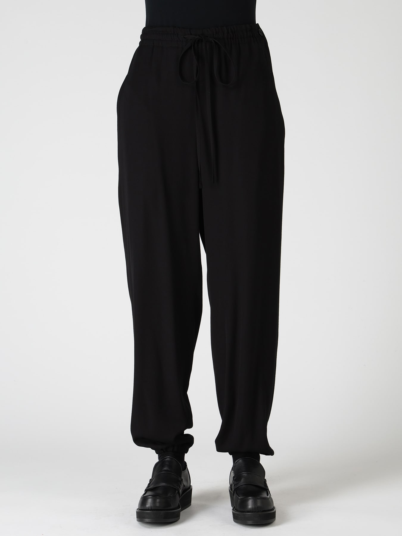 VISCOSE/TRIACETATE BLEND JOGGER PANTS