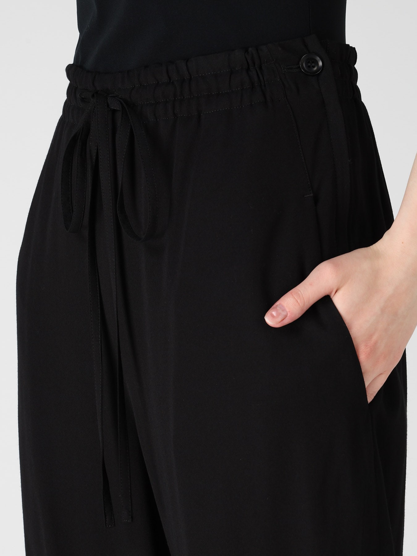VISCOSE/TRIACETATE BLEND JOGGER PANTS