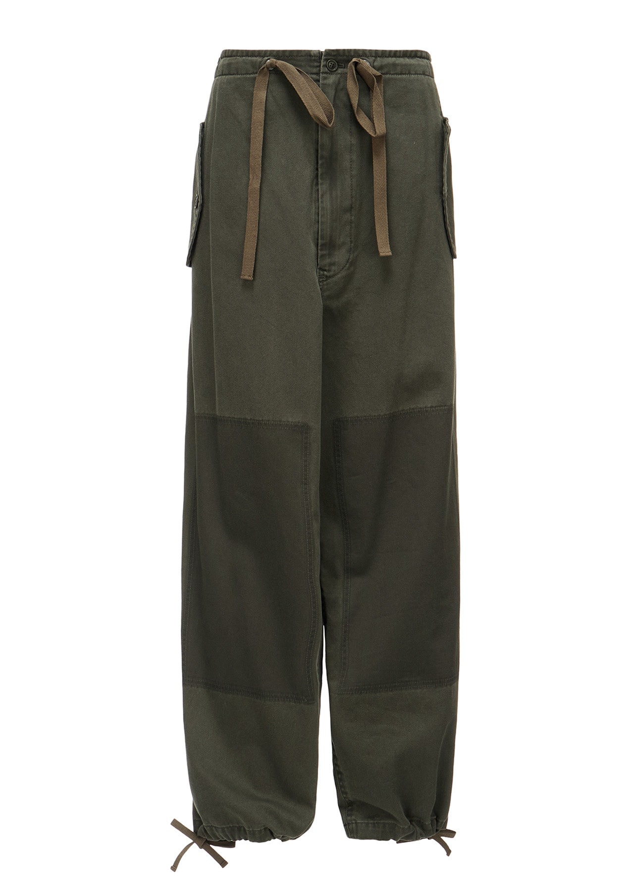 COTTON CHINO CLOTH STRING PANTS