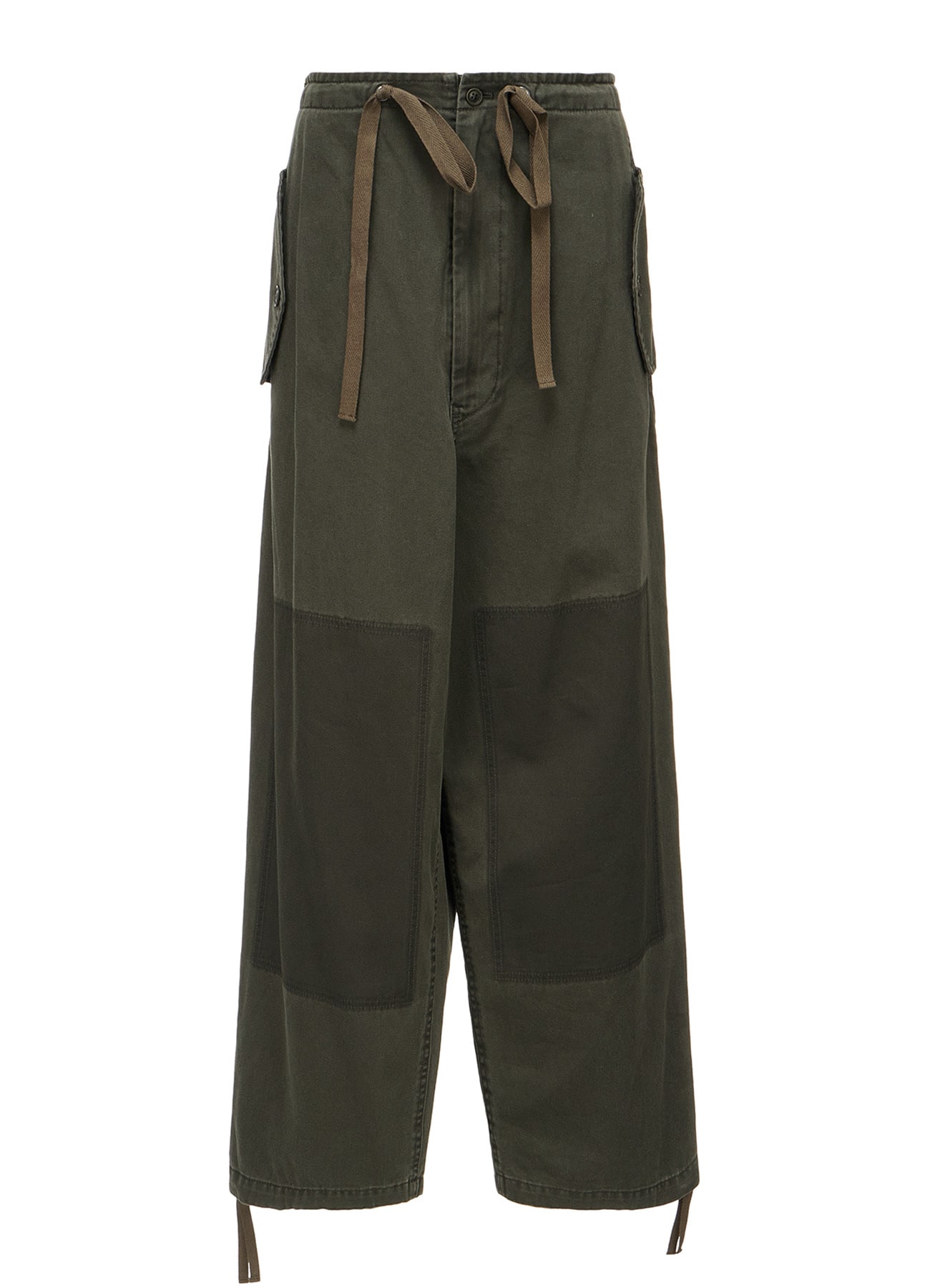 COTTON CHINO CLOTH STRING PANTS