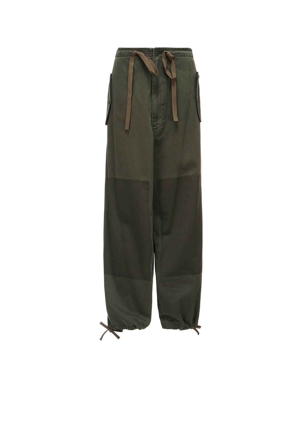 COTTON CHINO CLOTH STRING PANTS