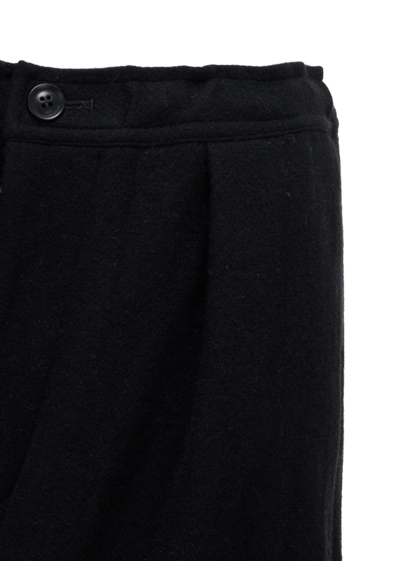 TWILL FLANNEL FRONT CUFFED PANTS