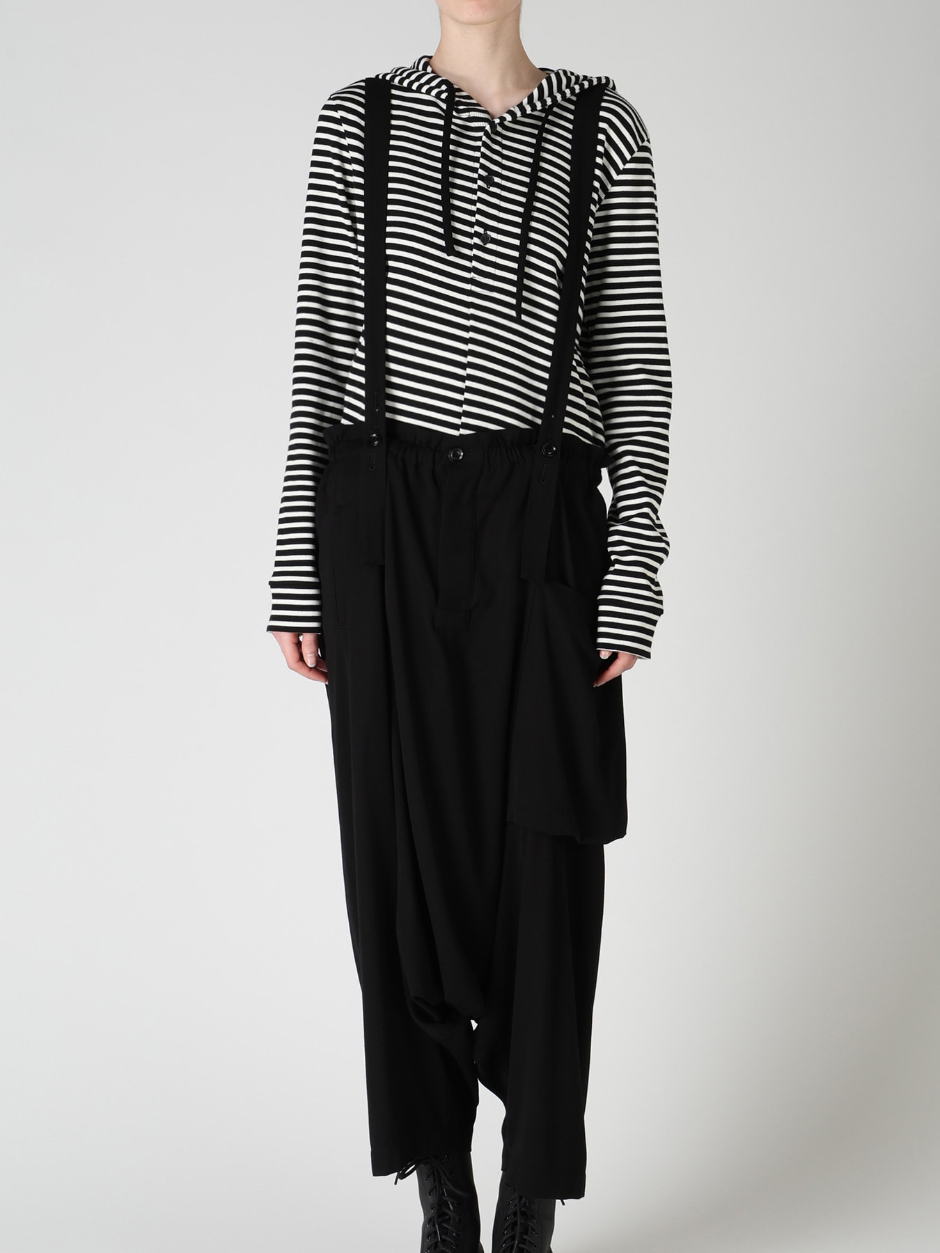 VISCOSE/TRIACETATE BLEND SAROUEL PANTS