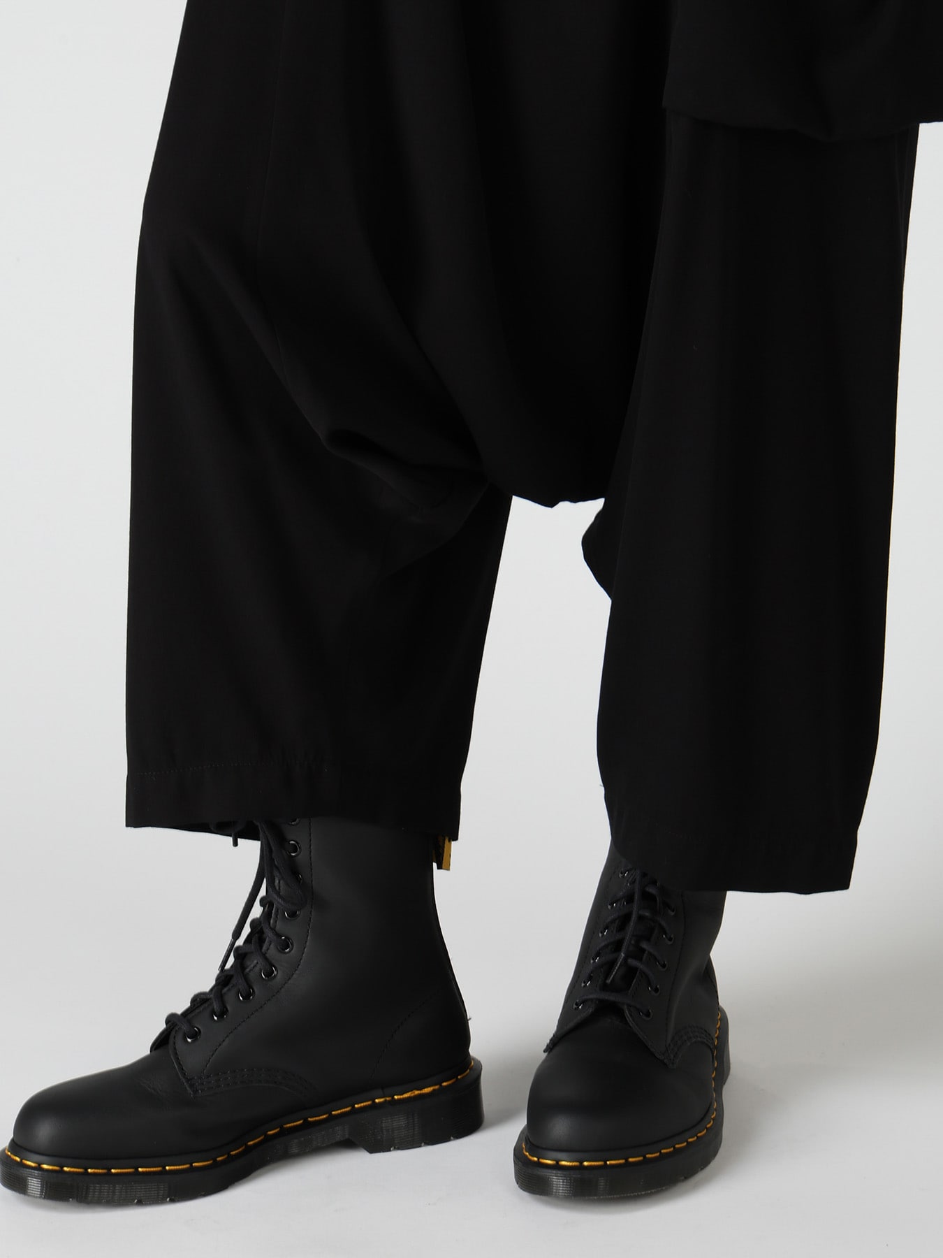 VISCOSE/TRIACETATE BLEND SAROUEL PANTS