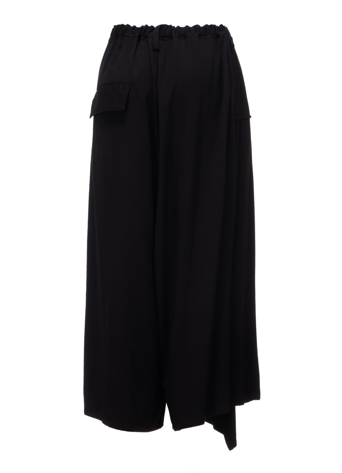 VISCOSE/TRIACETATE BLEND DETACHED PANEL PANTS