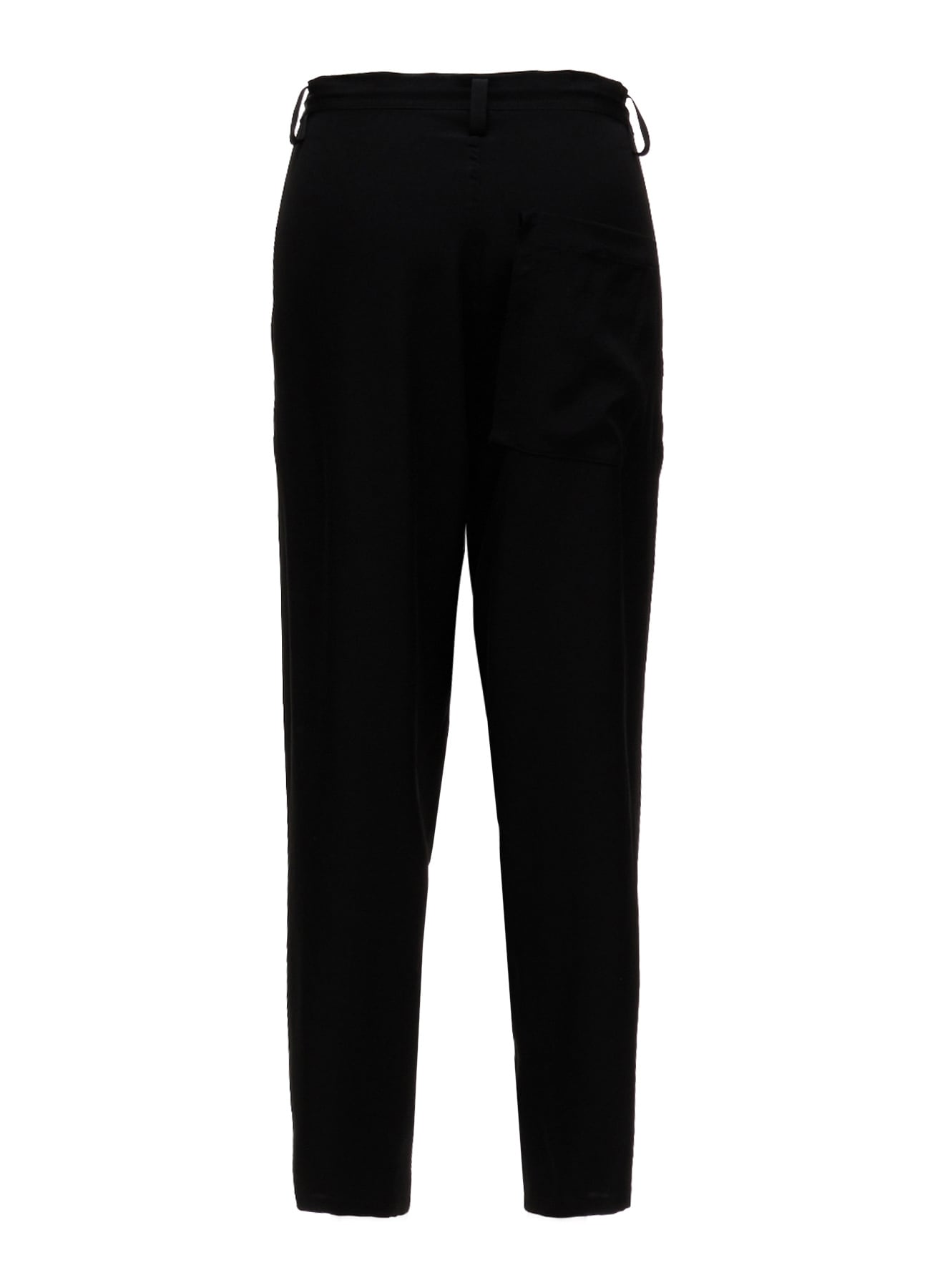 TA/PE CREPE DE CHINE TAPERED PANTS