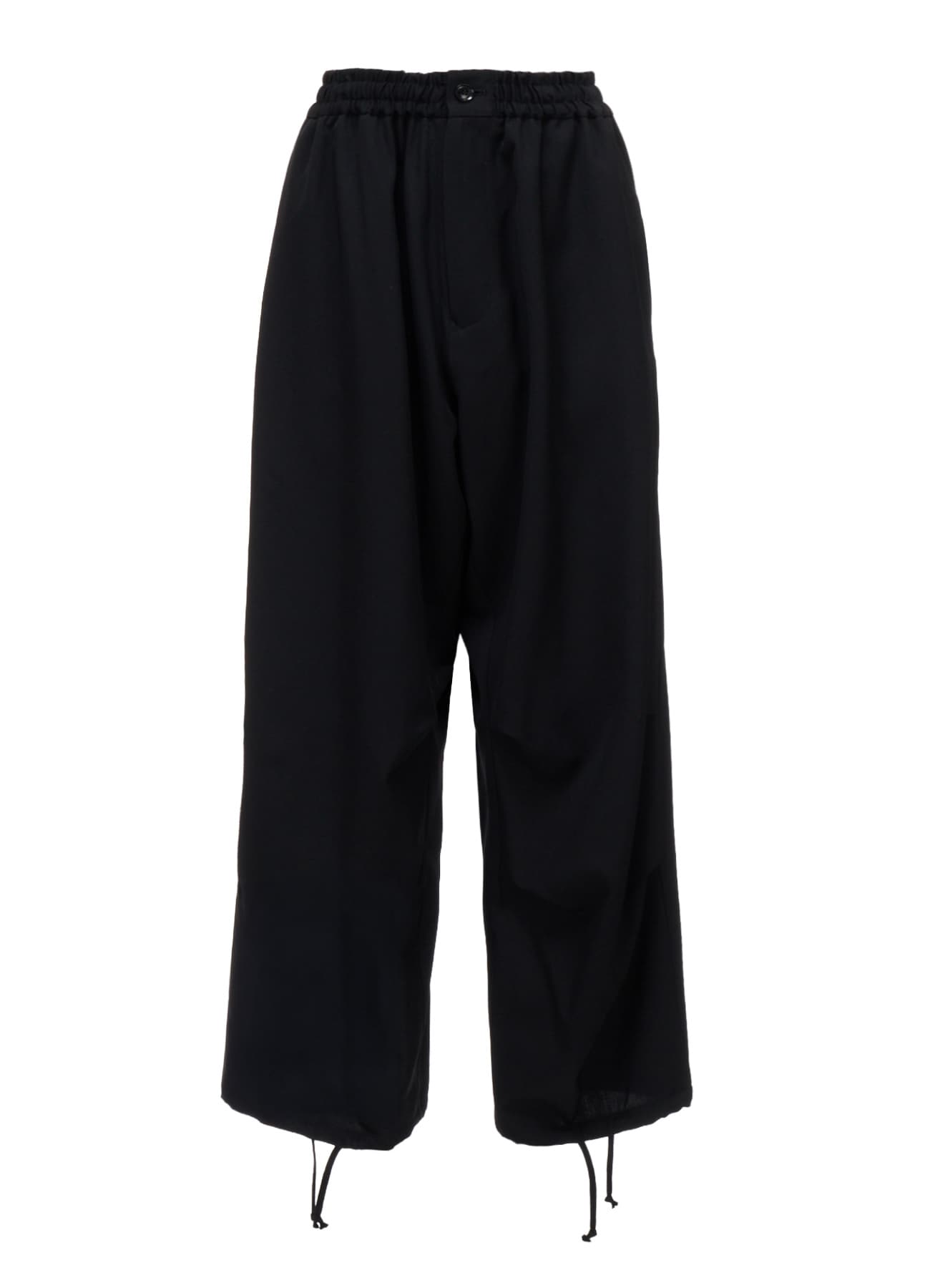 WOOL GABARDINE EASY PANTS