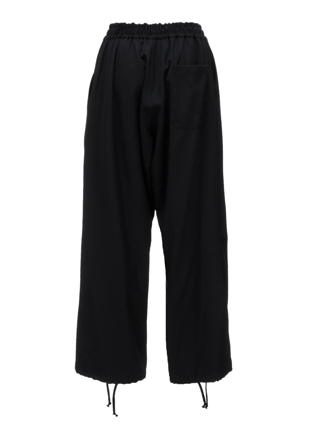 WOOL GABARDINE EASY PANTS