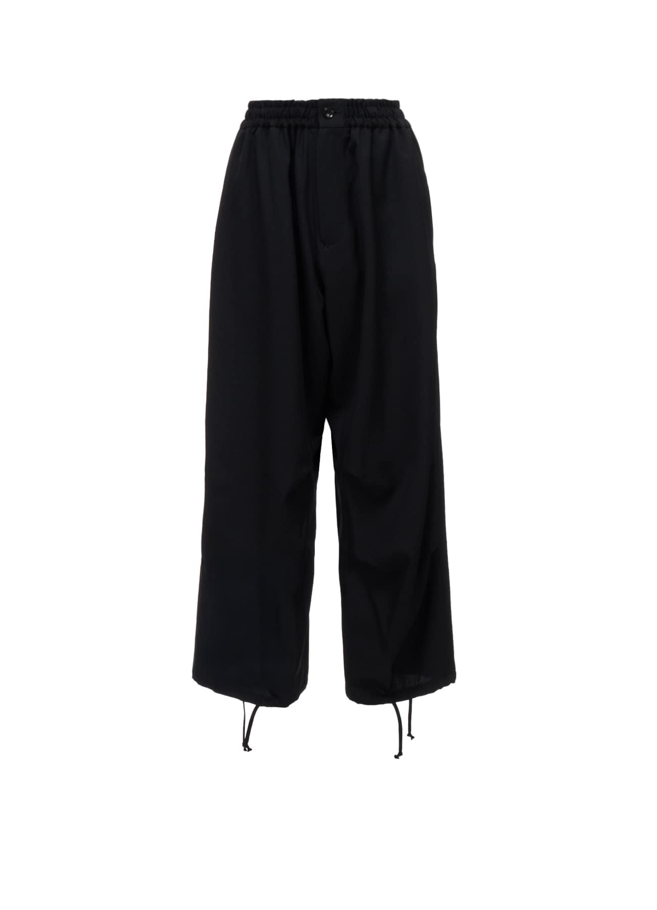WOOL GABARDINE EASY PANTS