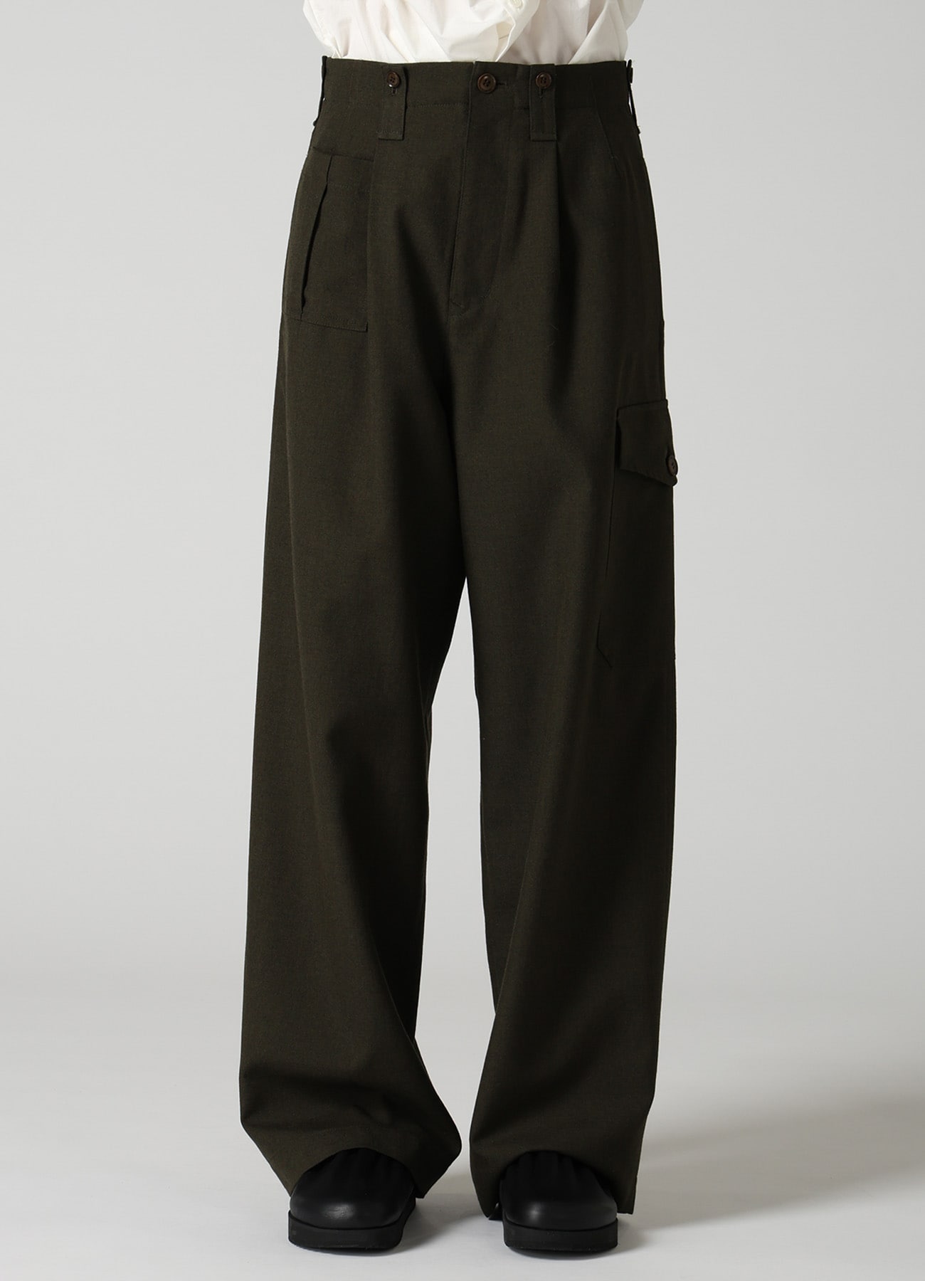 VINTAGE MILITARY SERGE CARGO PANTS